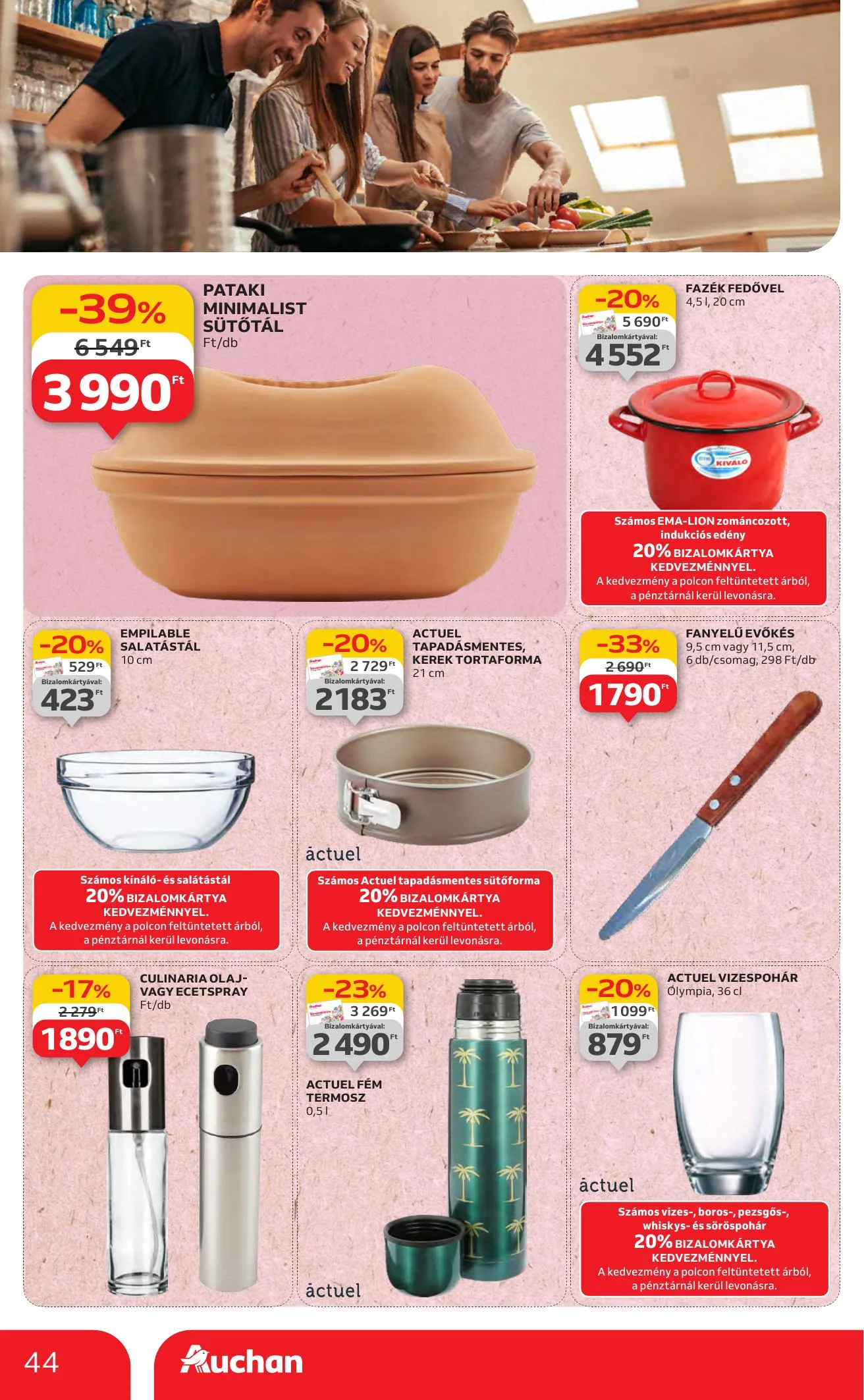 Auchan akciós újság Hipermarket 07.03–07.09 – 44. oldal