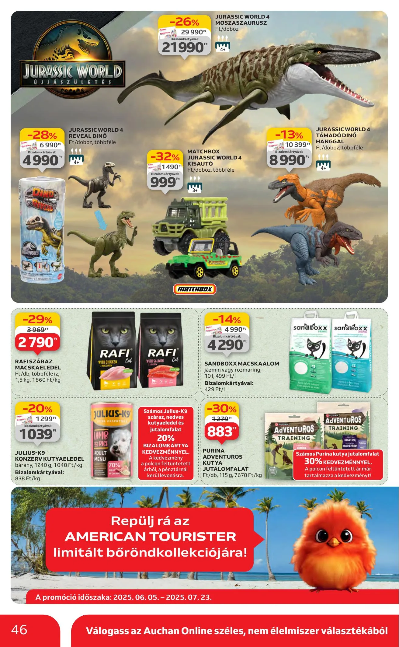 Auchan akciós újság Hipermarket 07.03–07.09 – 46. oldal