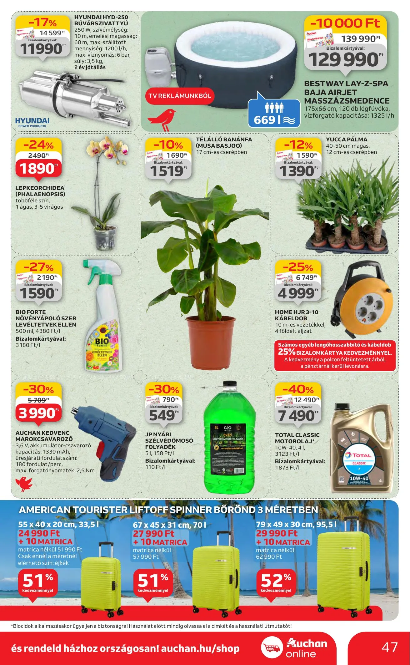 Auchan akciós újság Hipermarket 07.03–07.09 – 47. oldal