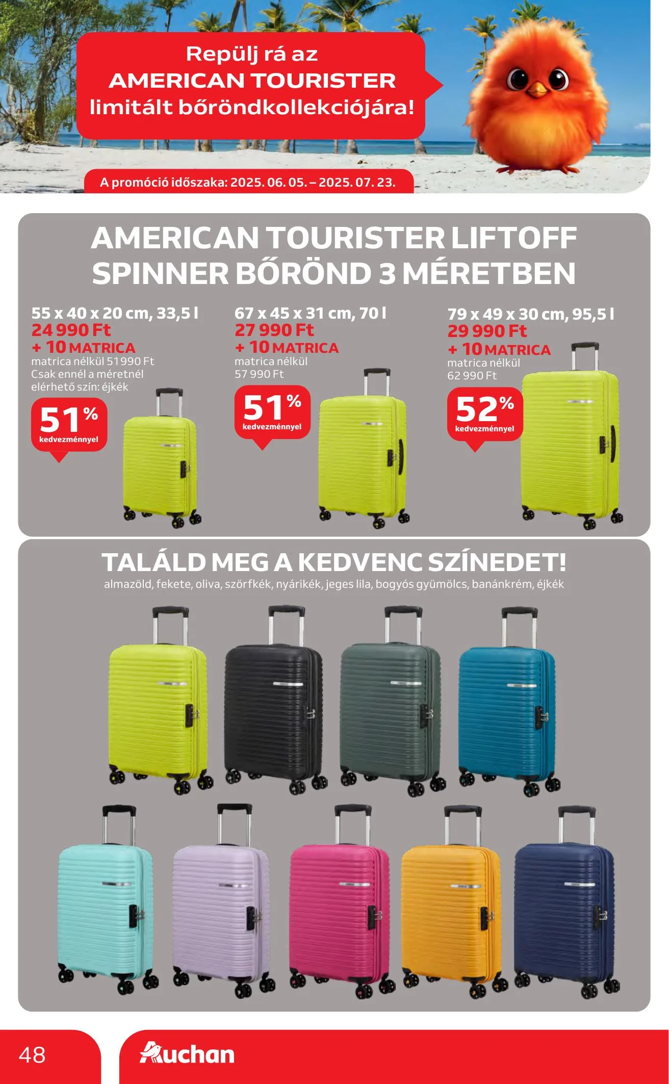 Auchan akciós újság Hipermarket 07.03–07.09 – 48. oldal