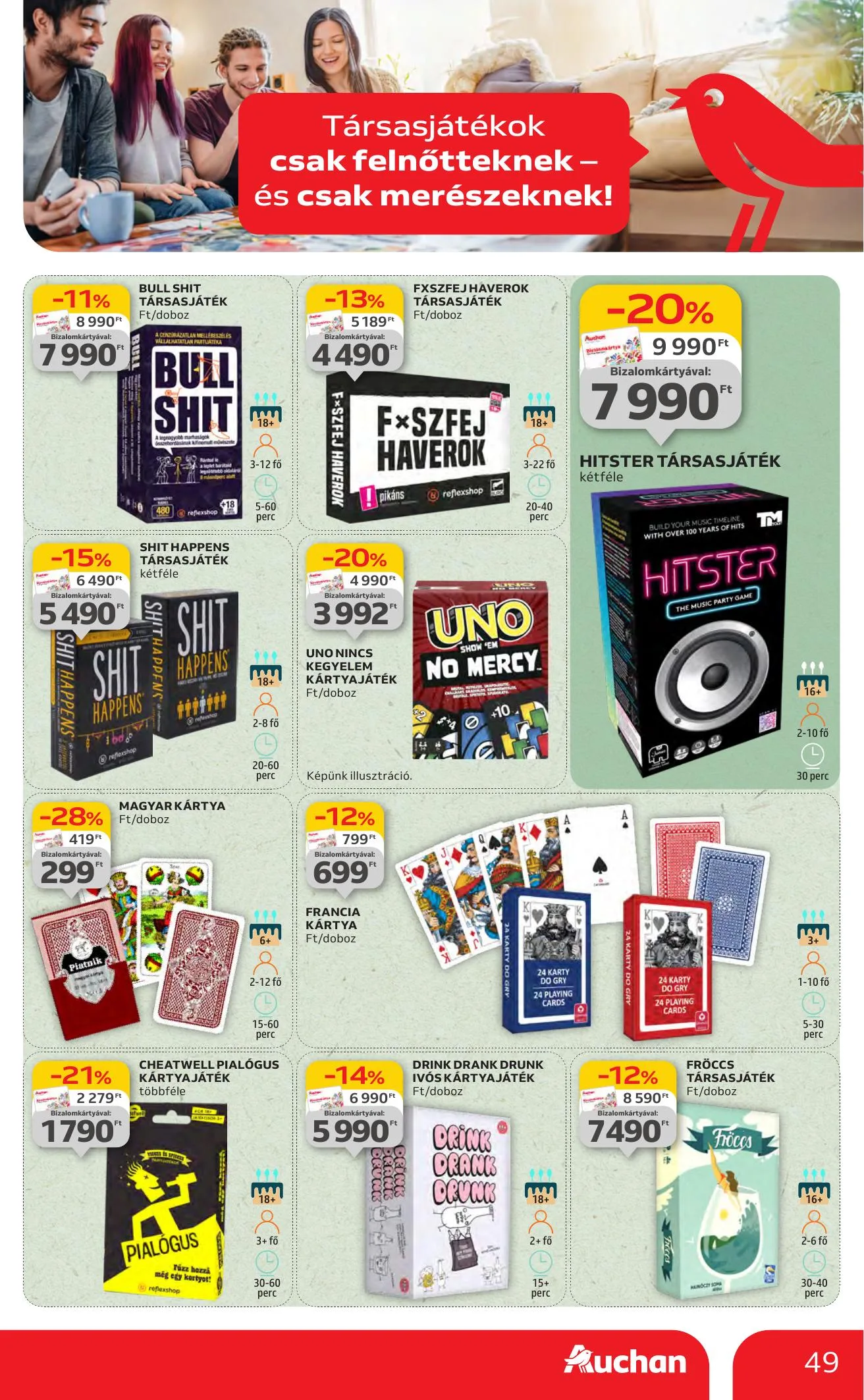 Auchan akciós újság Hipermarket 07.03–07.09 – 49. oldal