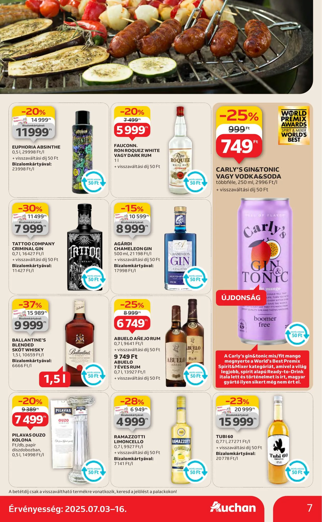 Auchan akciós újság Hipermarket 07.03–07.09 – 7. oldal