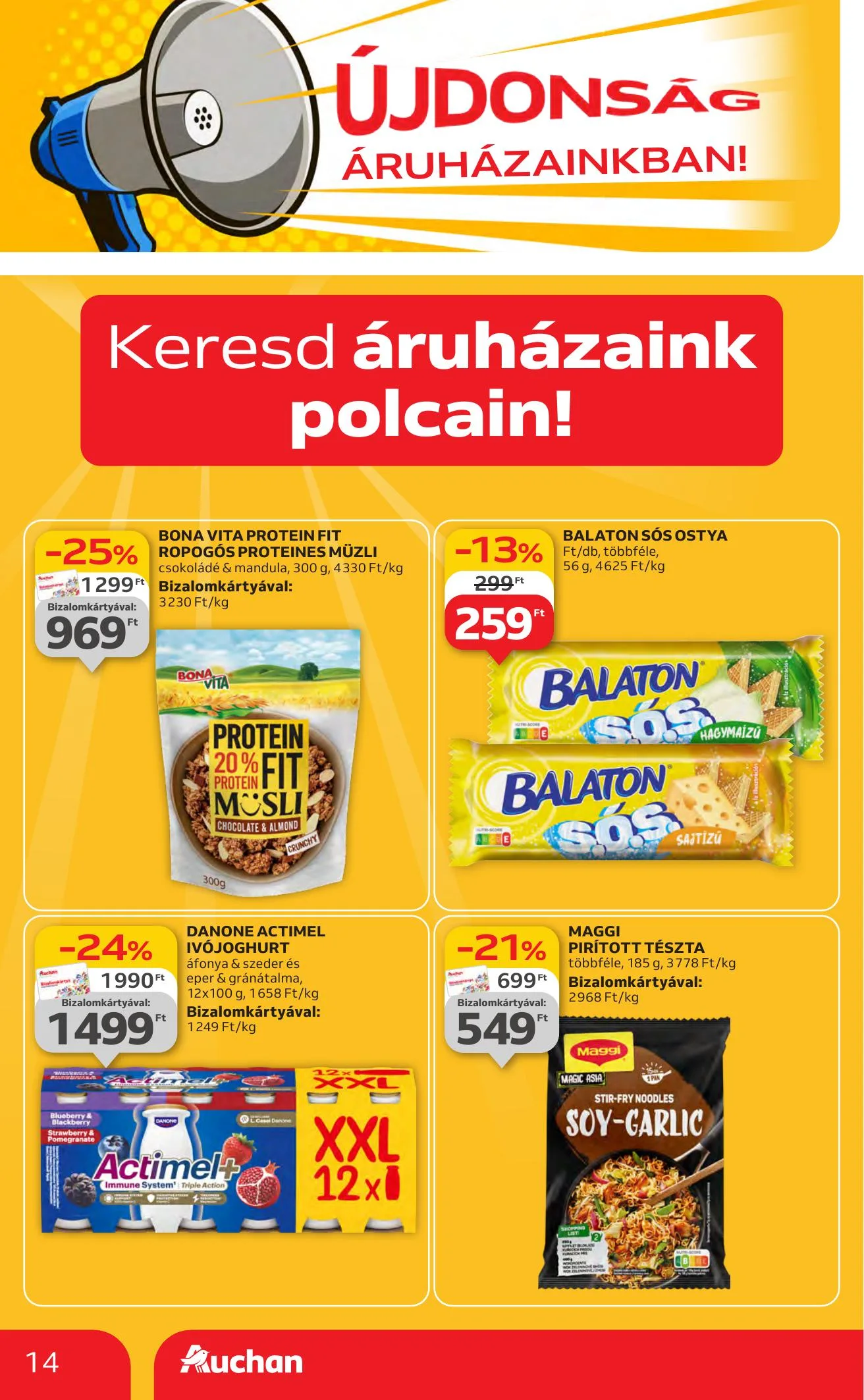 Auchan akciós újság Hipermarket 07.10–07.16 – 14. oldal