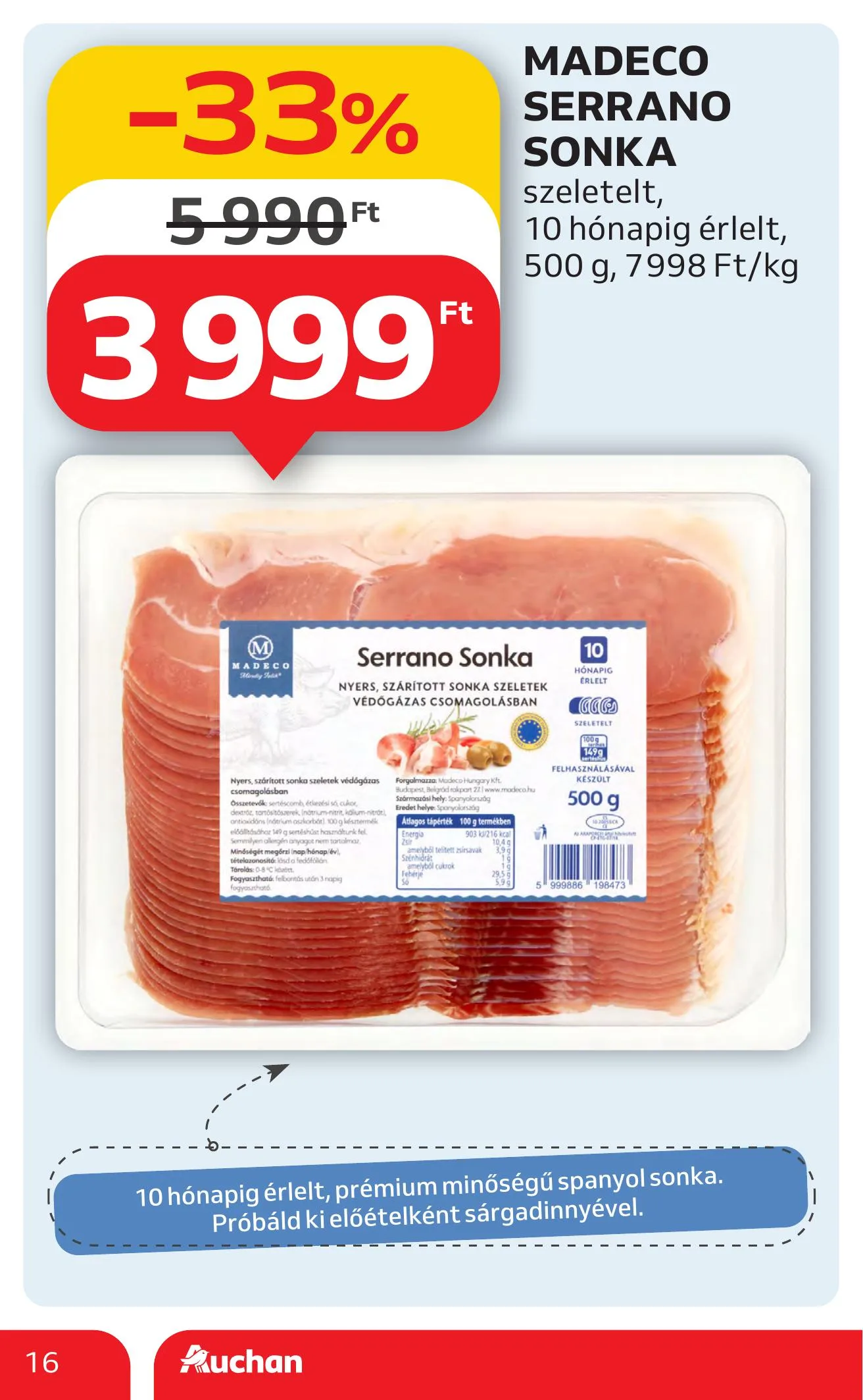 Auchan akciós újság Hipermarket 07.10–07.16 – 16. oldal