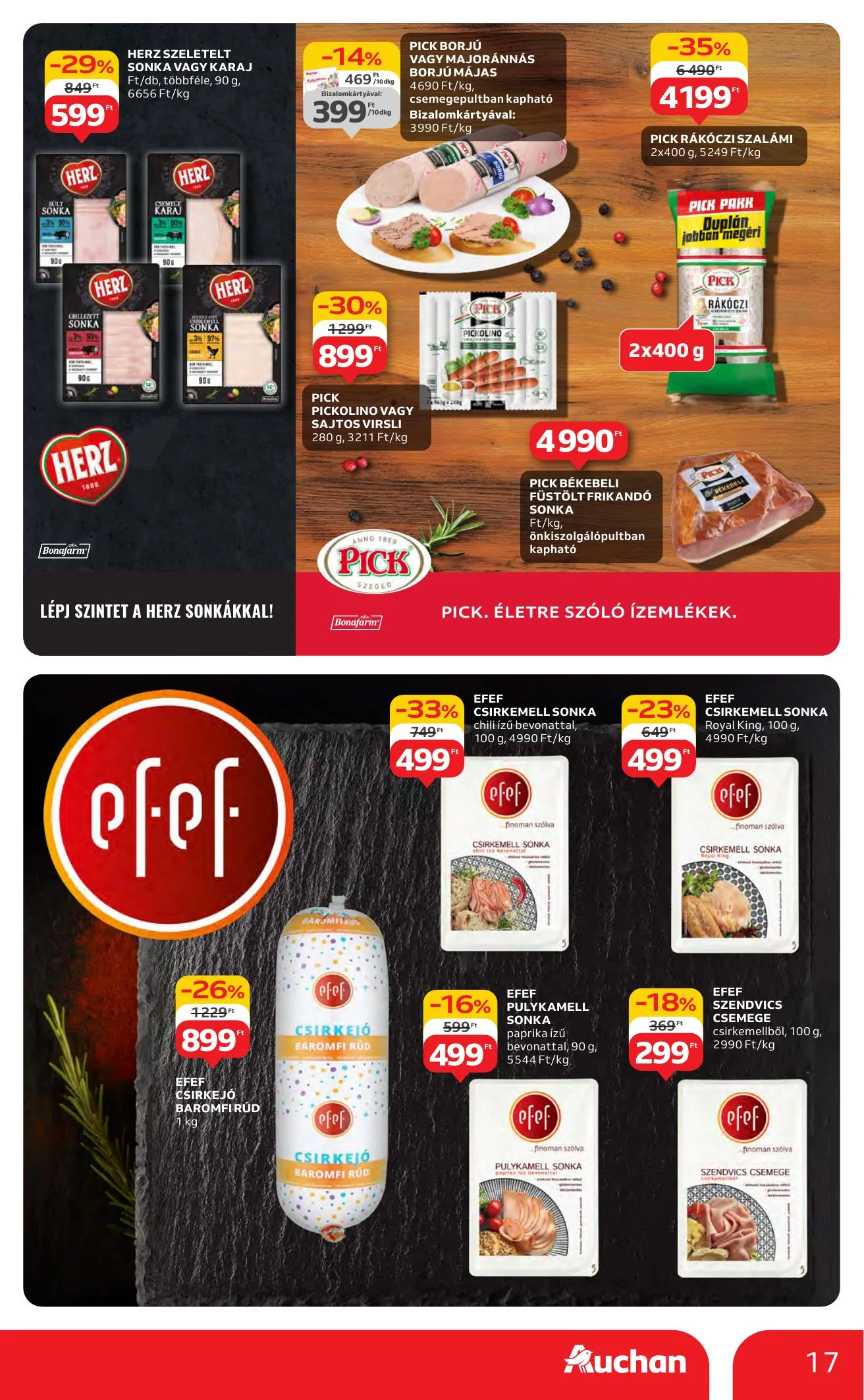 Auchan akciós újság Hipermarket 07.10–07.16 – 17. oldal