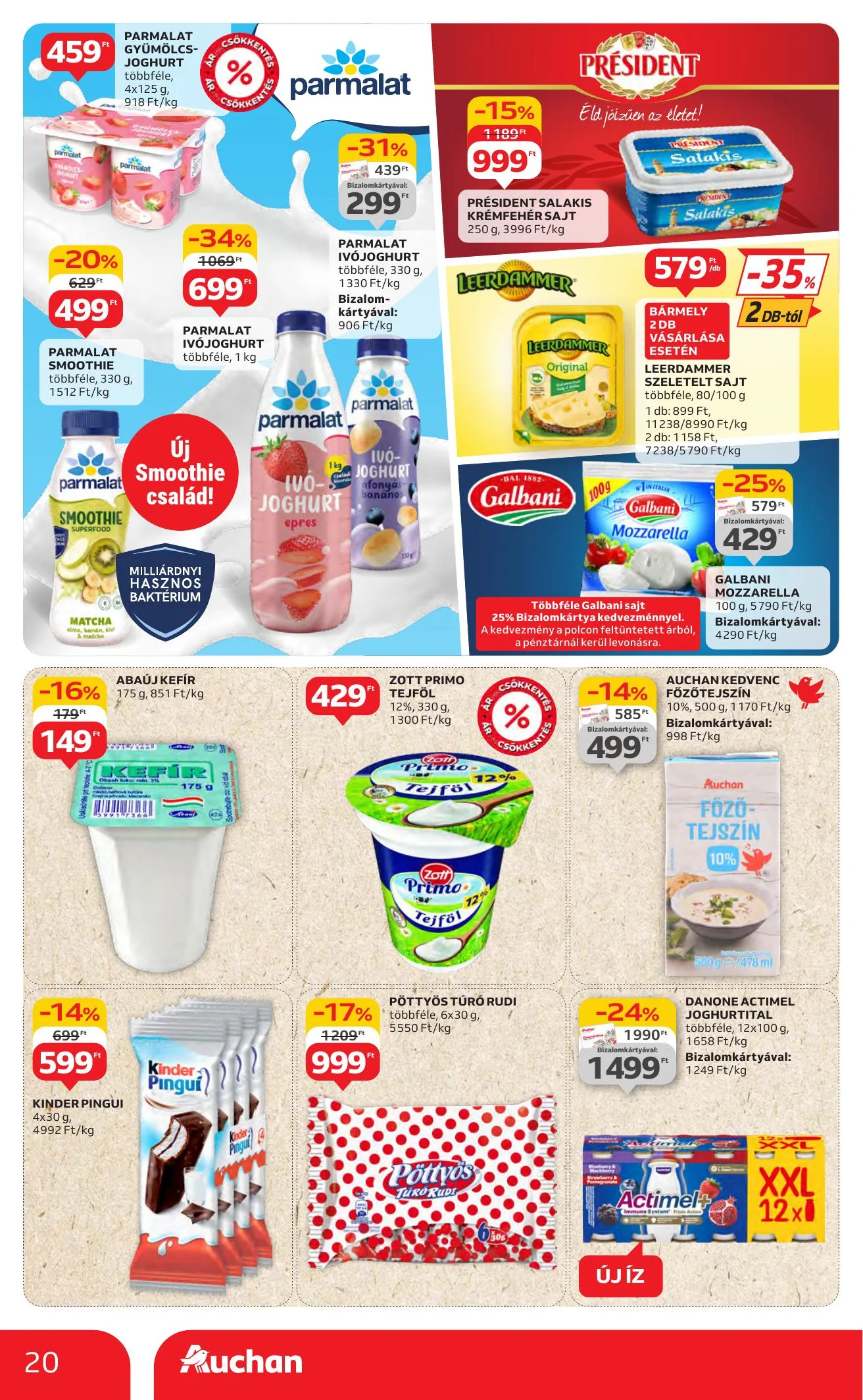 Auchan akciós újság Hipermarket 07.10–07.16 – 20. oldal