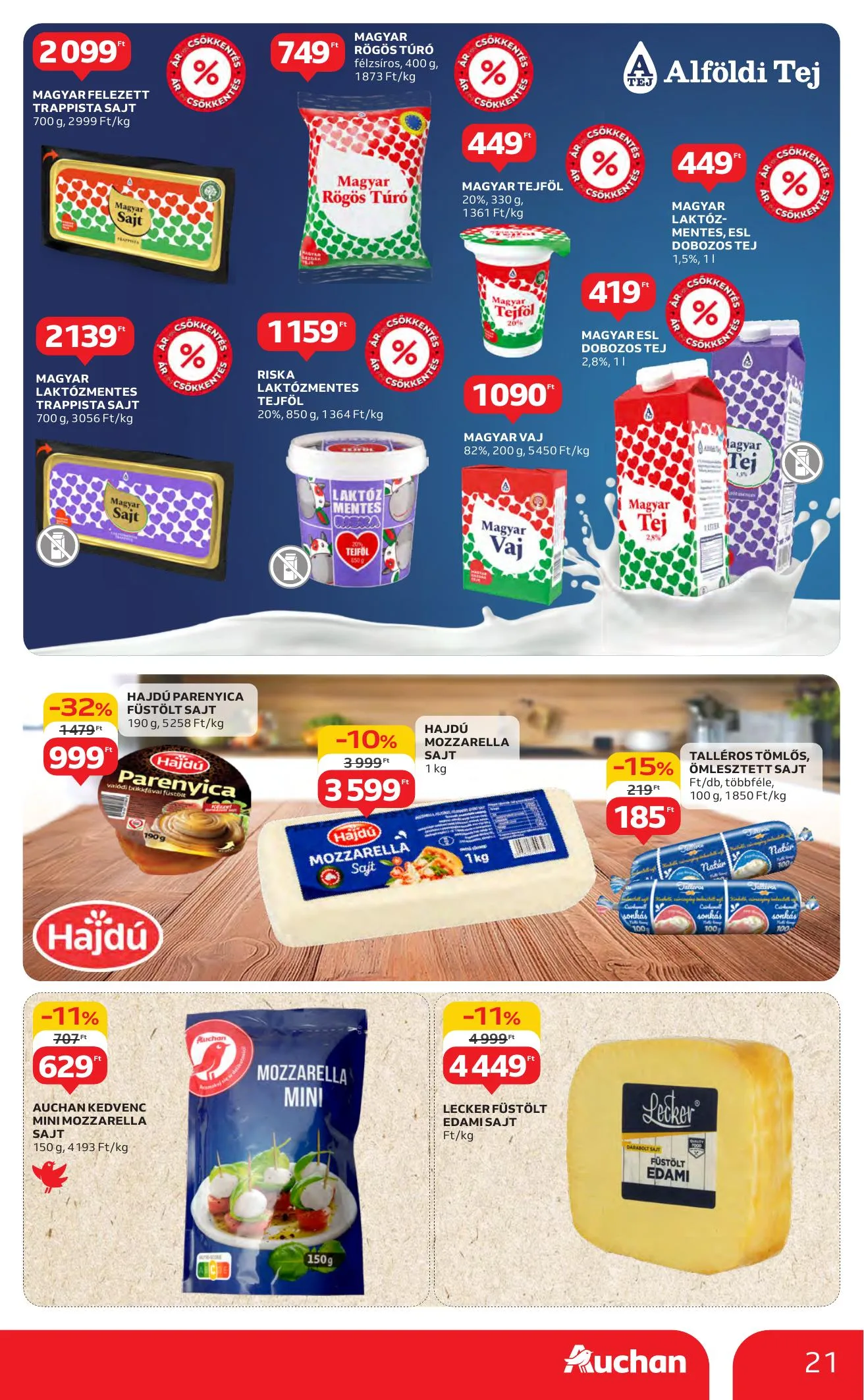 Auchan akciós újság Hipermarket 07.10–07.16 – 21. oldal