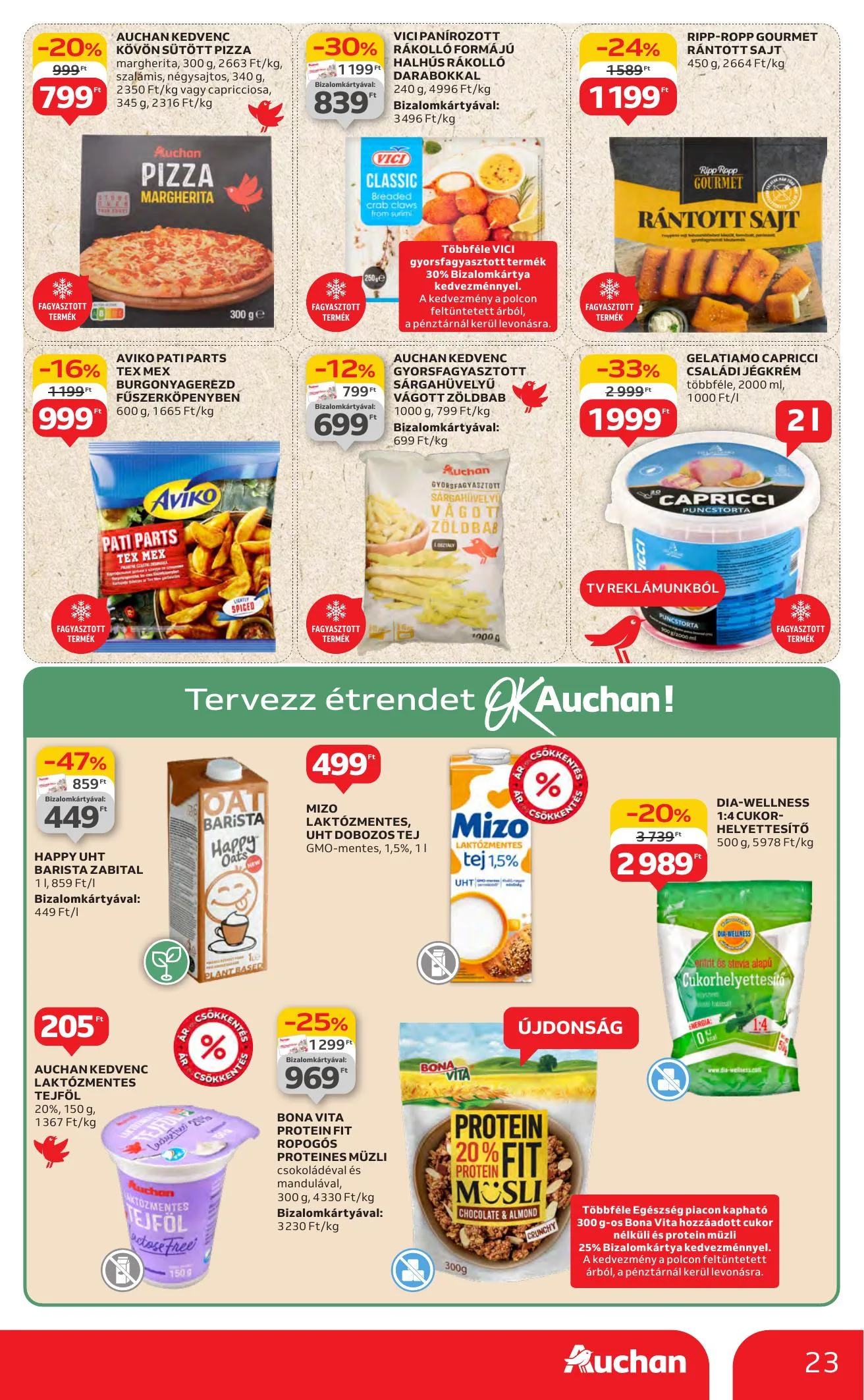 Auchan akciós újság Hipermarket 07.10–07.16 – 23. oldal