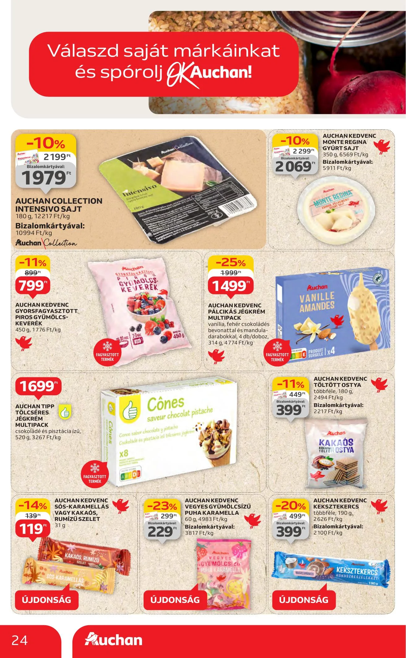 Auchan akciós újság Hipermarket 07.10–07.16 – 24. oldal