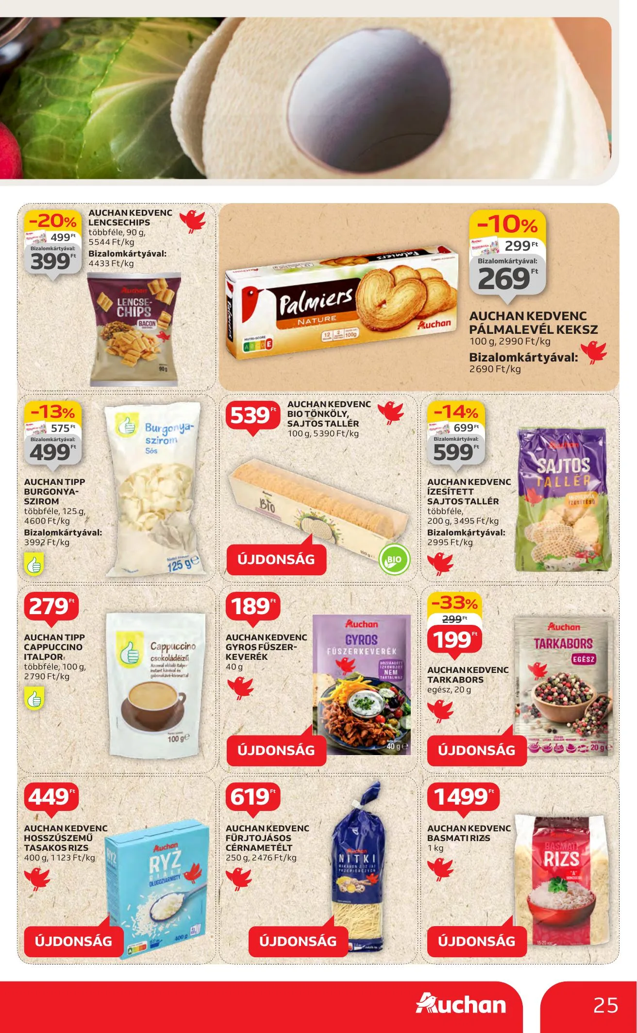 Auchan akciós újság Hipermarket 07.10–07.16 – 25. oldal