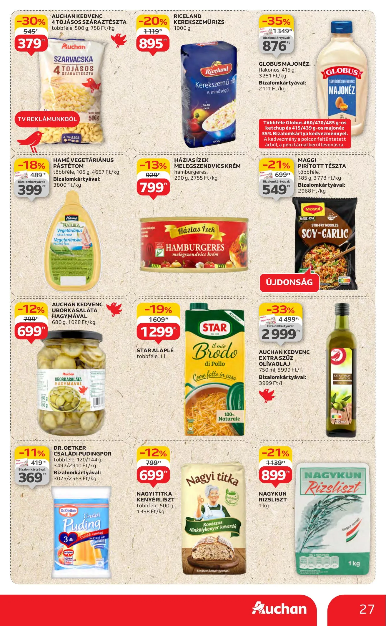 Auchan akciós újság Hipermarket 07.10–07.16 – 27. oldal