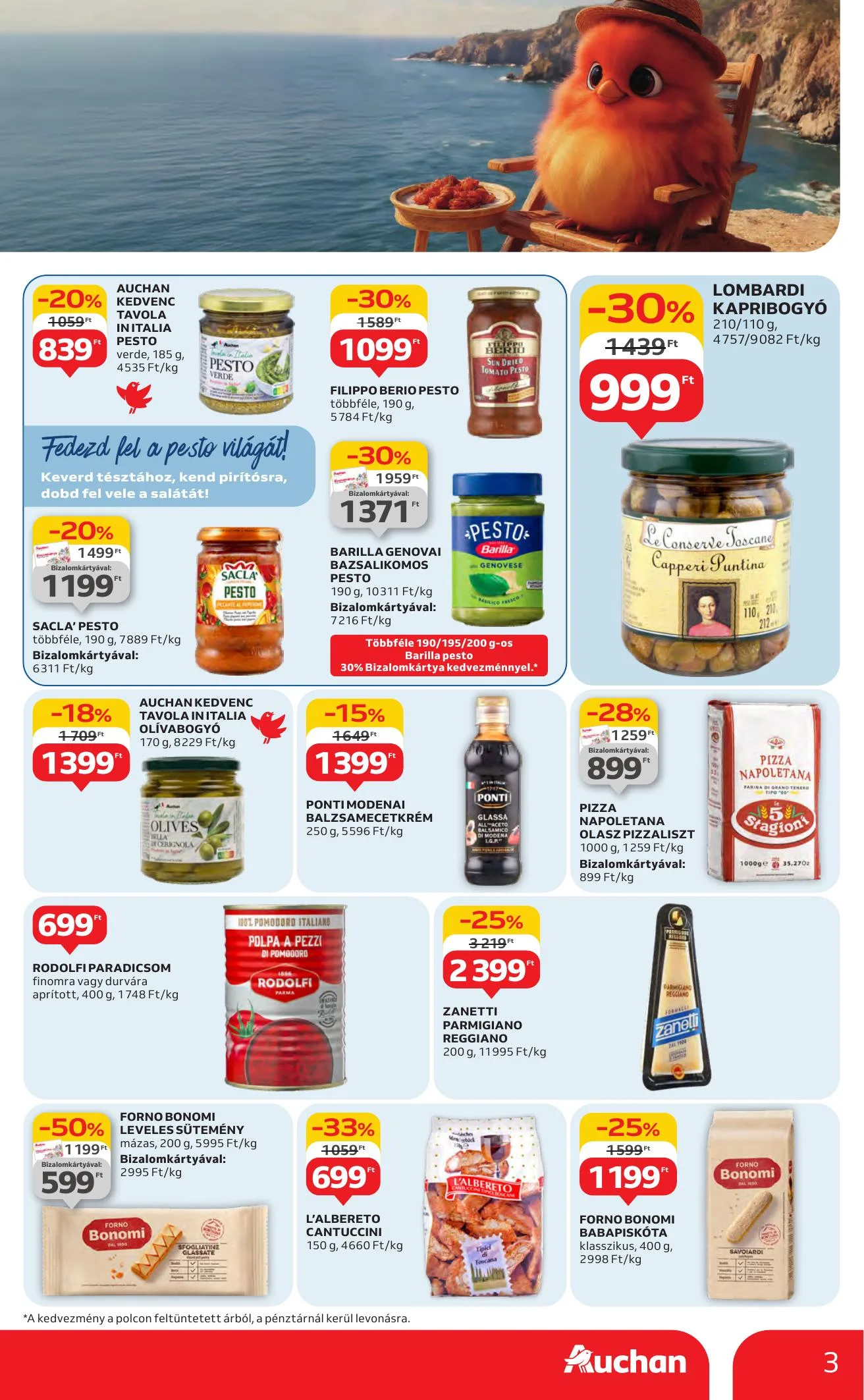 Auchan akciós újság Hipermarket 07.10–07.16 – 3. oldal
