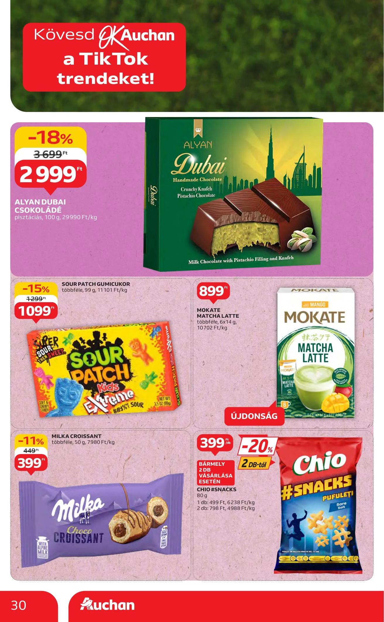 Auchan akciós újság Hipermarket 07.10–07.16 – 30. oldal