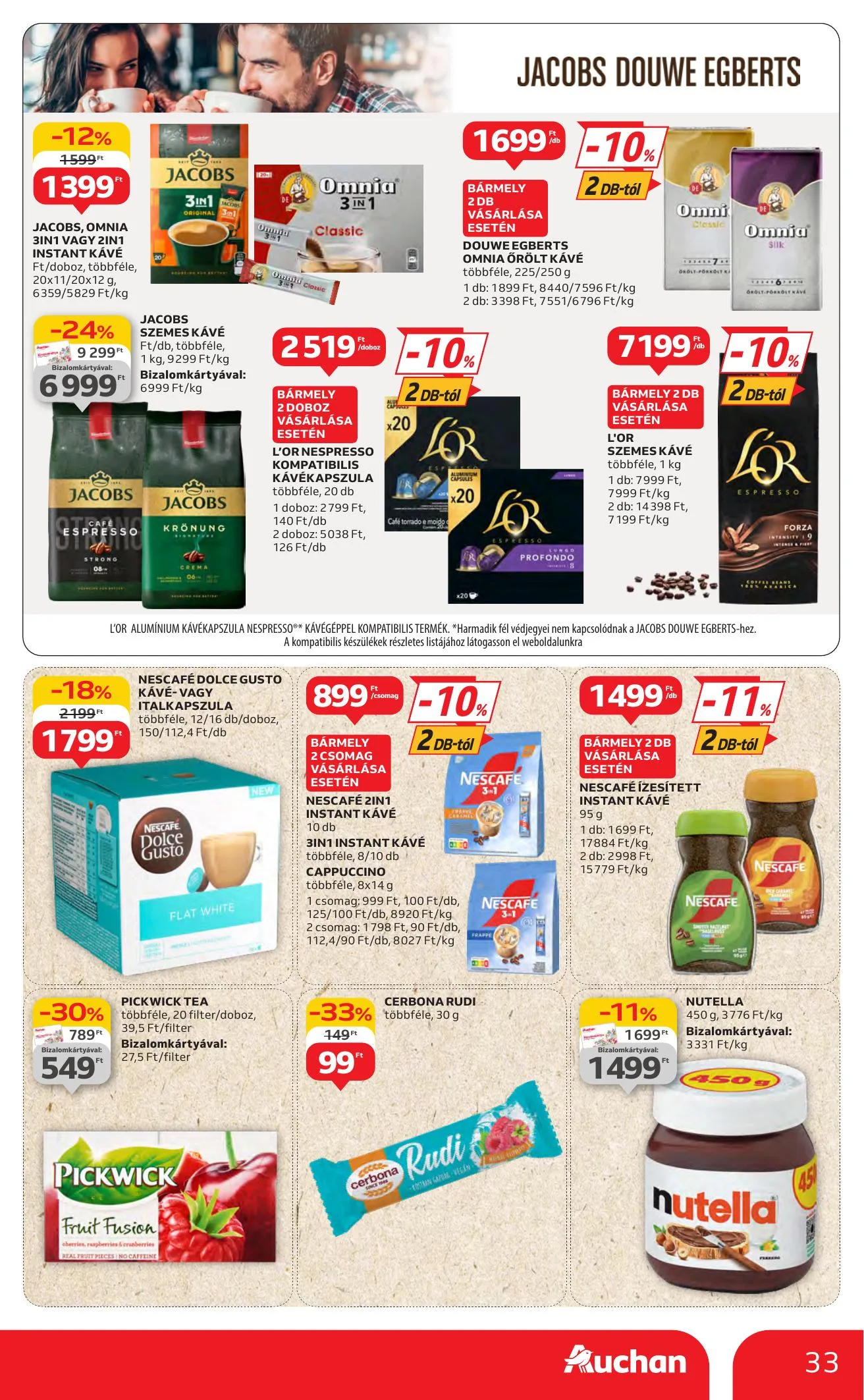 Auchan akciós újság Hipermarket 07.10–07.16 – 33. oldal