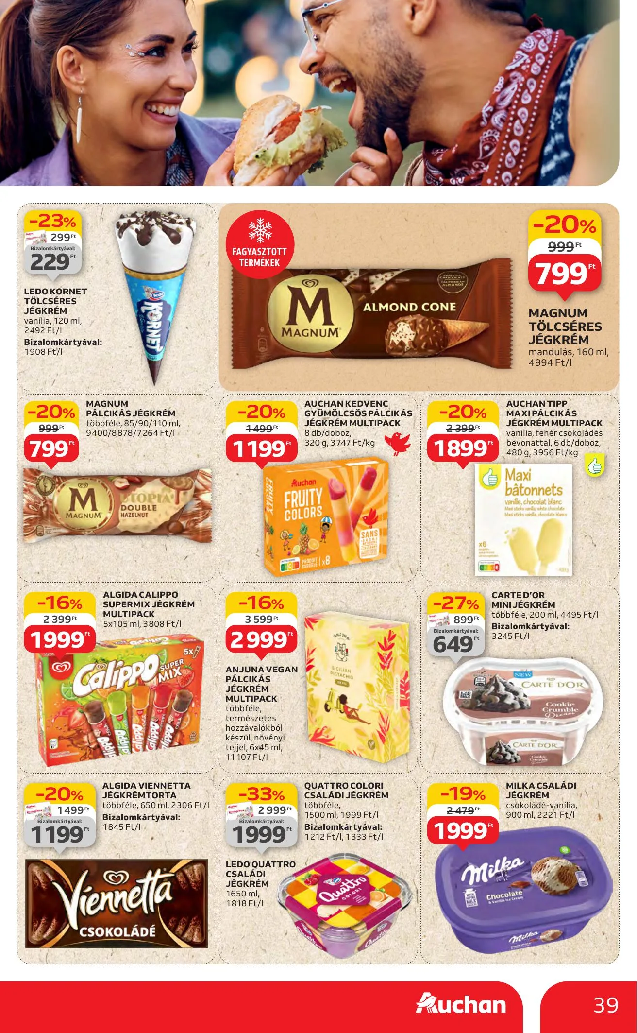 Auchan akciós újság Hipermarket 07.10–07.16 – 39. oldal
