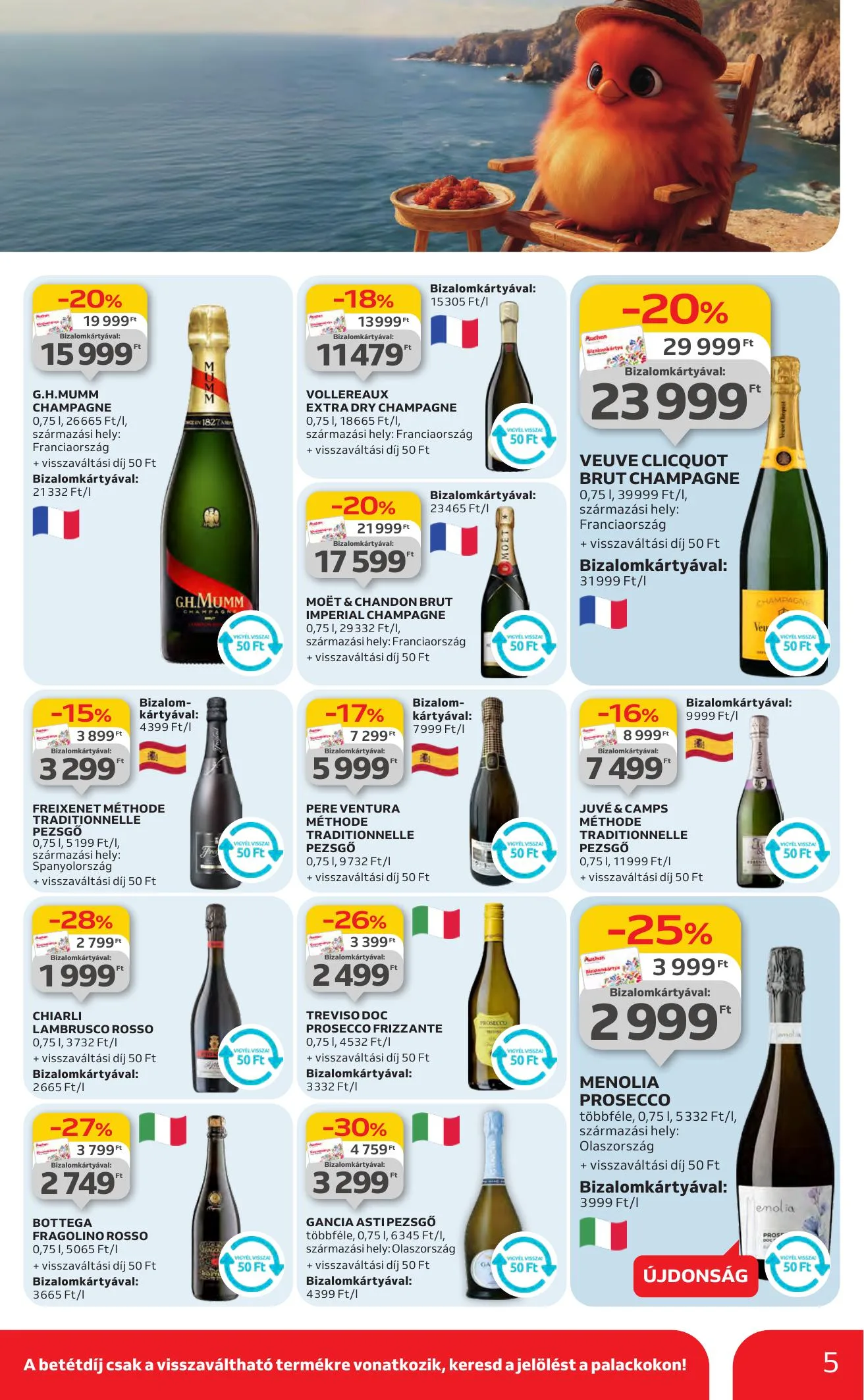 Auchan akciós újság Hipermarket 07.10–07.16 – 5. oldal