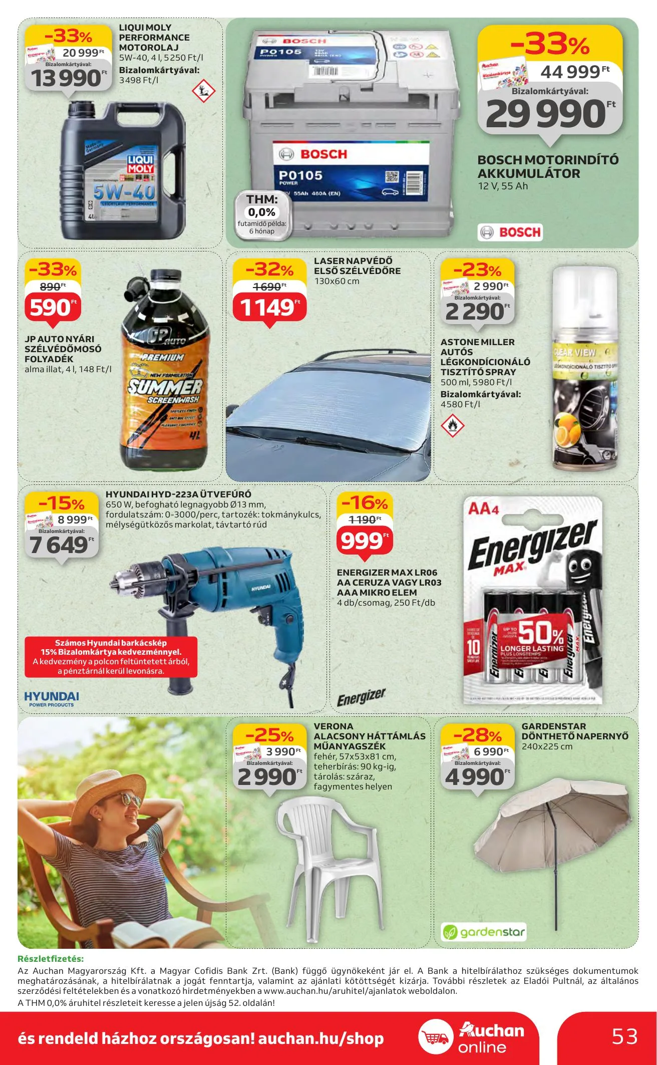 Auchan akciós újság Hipermarket 07.10–07.16 – 53. oldal