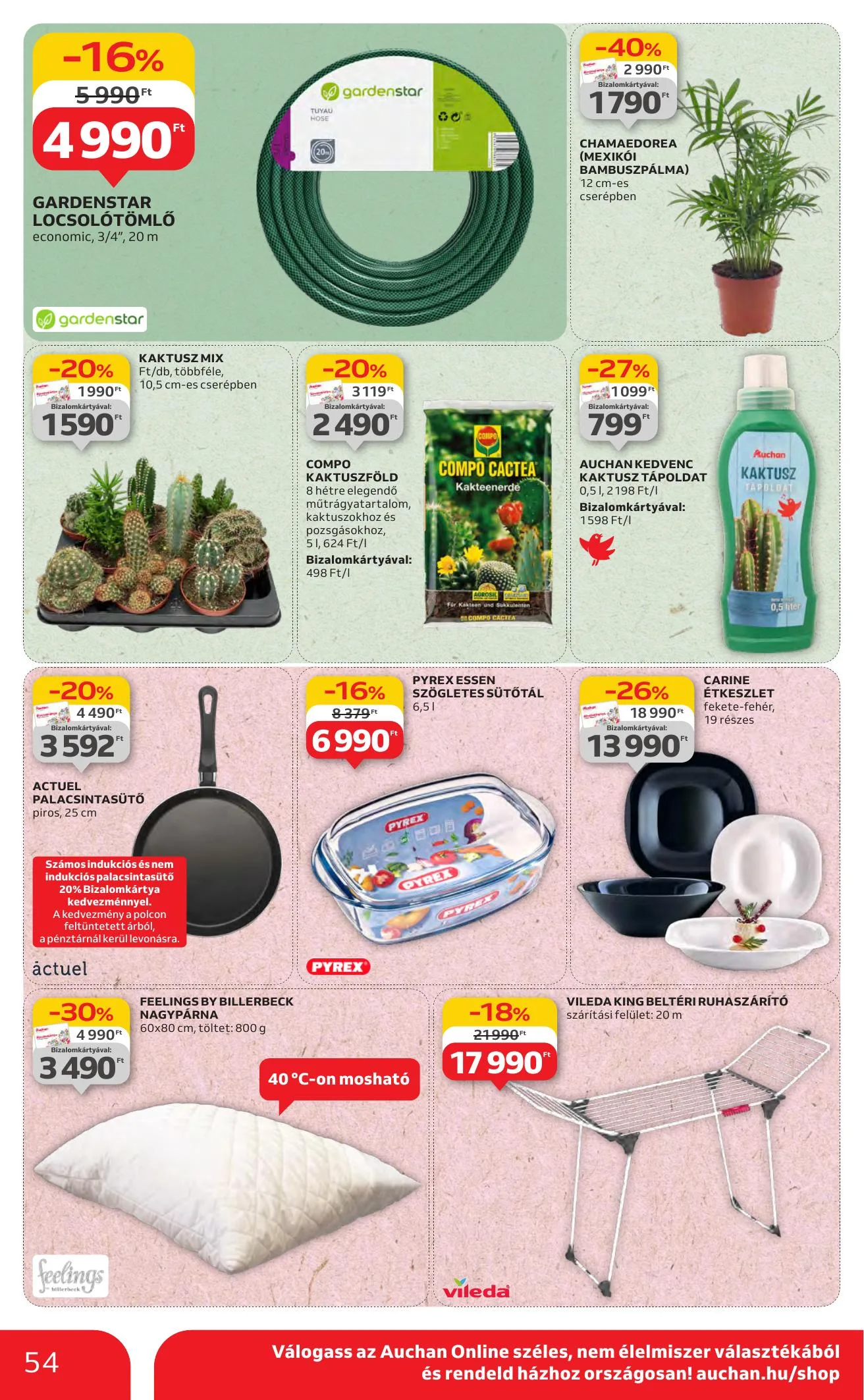 Auchan akciós újság Hipermarket 07.10–07.16 – 54. oldal