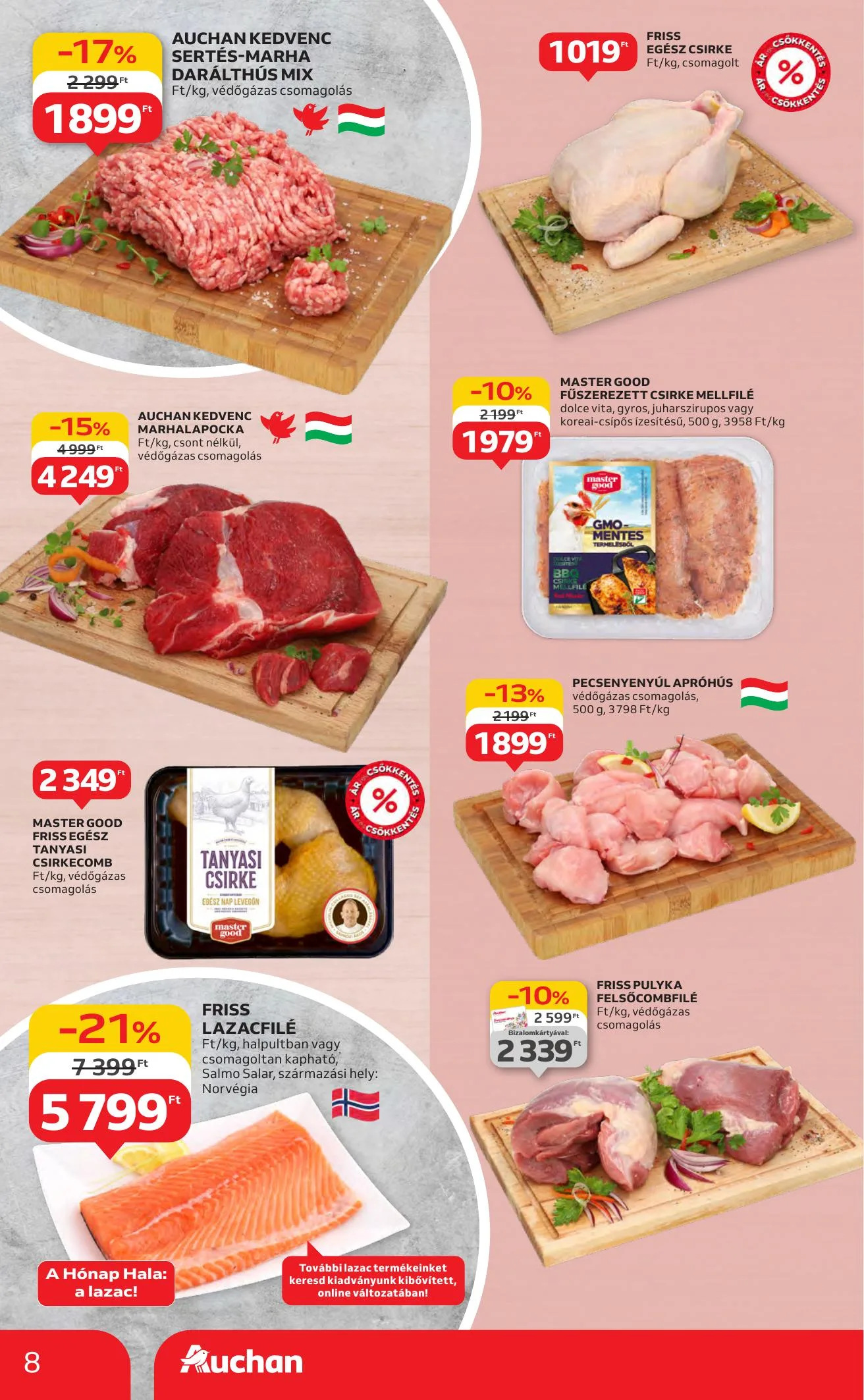 Auchan akciós újság Hipermarket 07.10–07.16 – 8. oldal