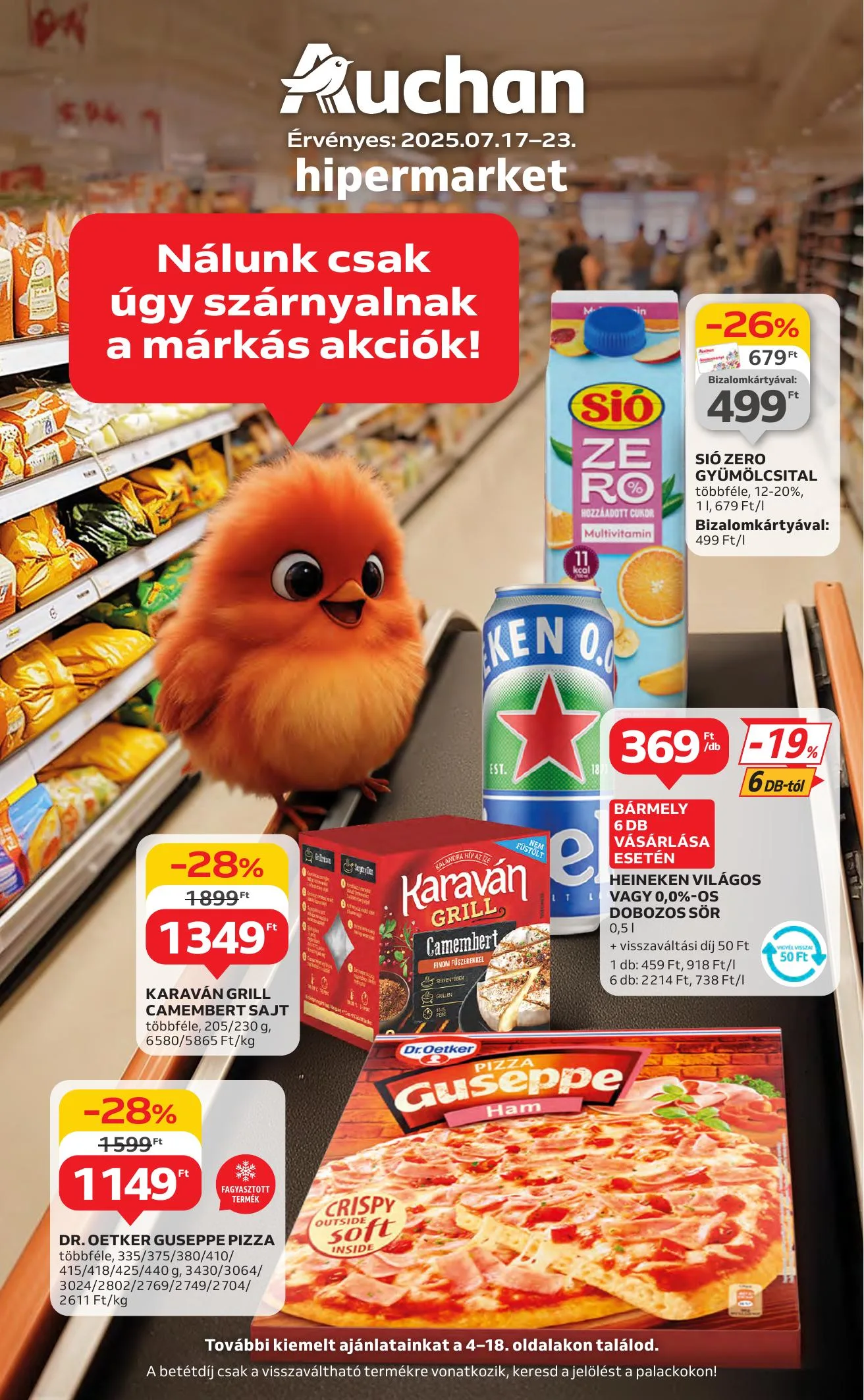 Auchan akciós újság Hipermarket 07.17–07.23