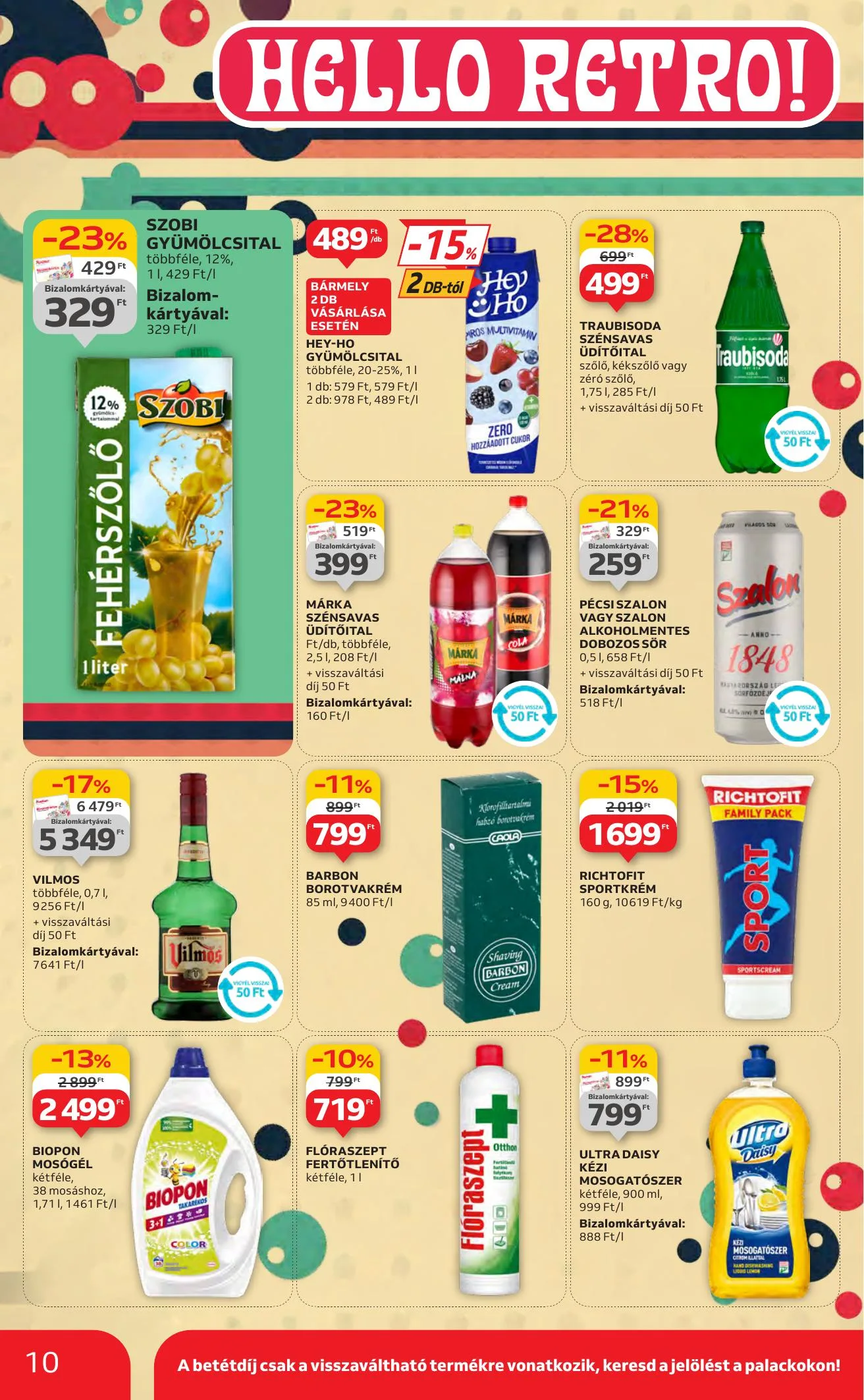 Auchan akciós újság Hipermarket 07.17–07.23 – 10. oldal