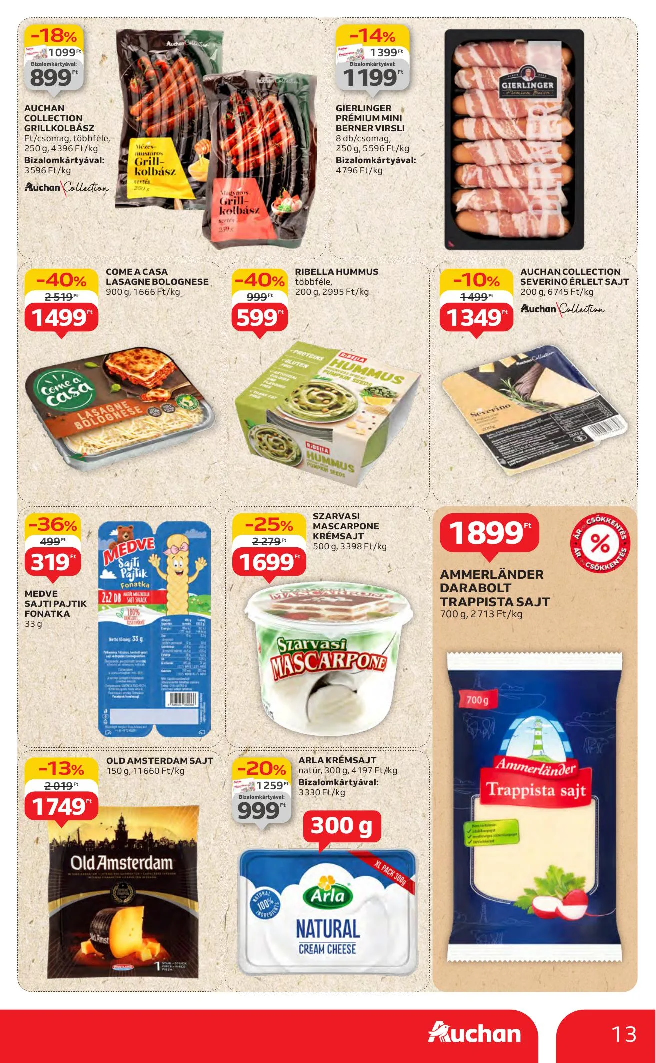 Auchan akciós újság Hipermarket 07.17–07.23 – 13. oldal