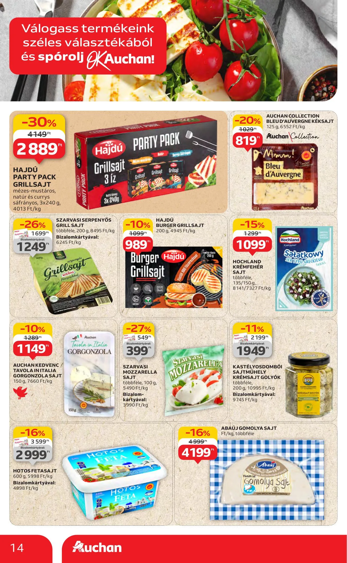 Auchan akciós újság Hipermarket 07.17–07.23 – 14. oldal