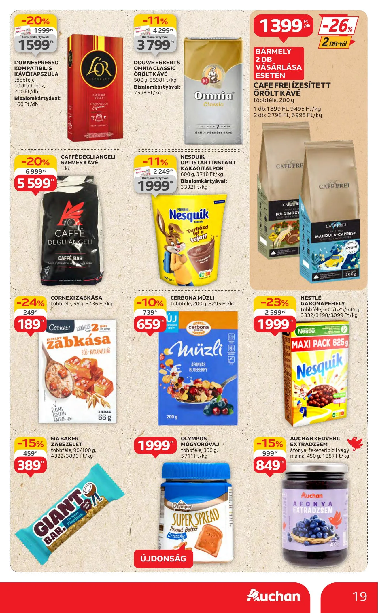 Auchan akciós újság Hipermarket 07.17–07.23 – 19. oldal