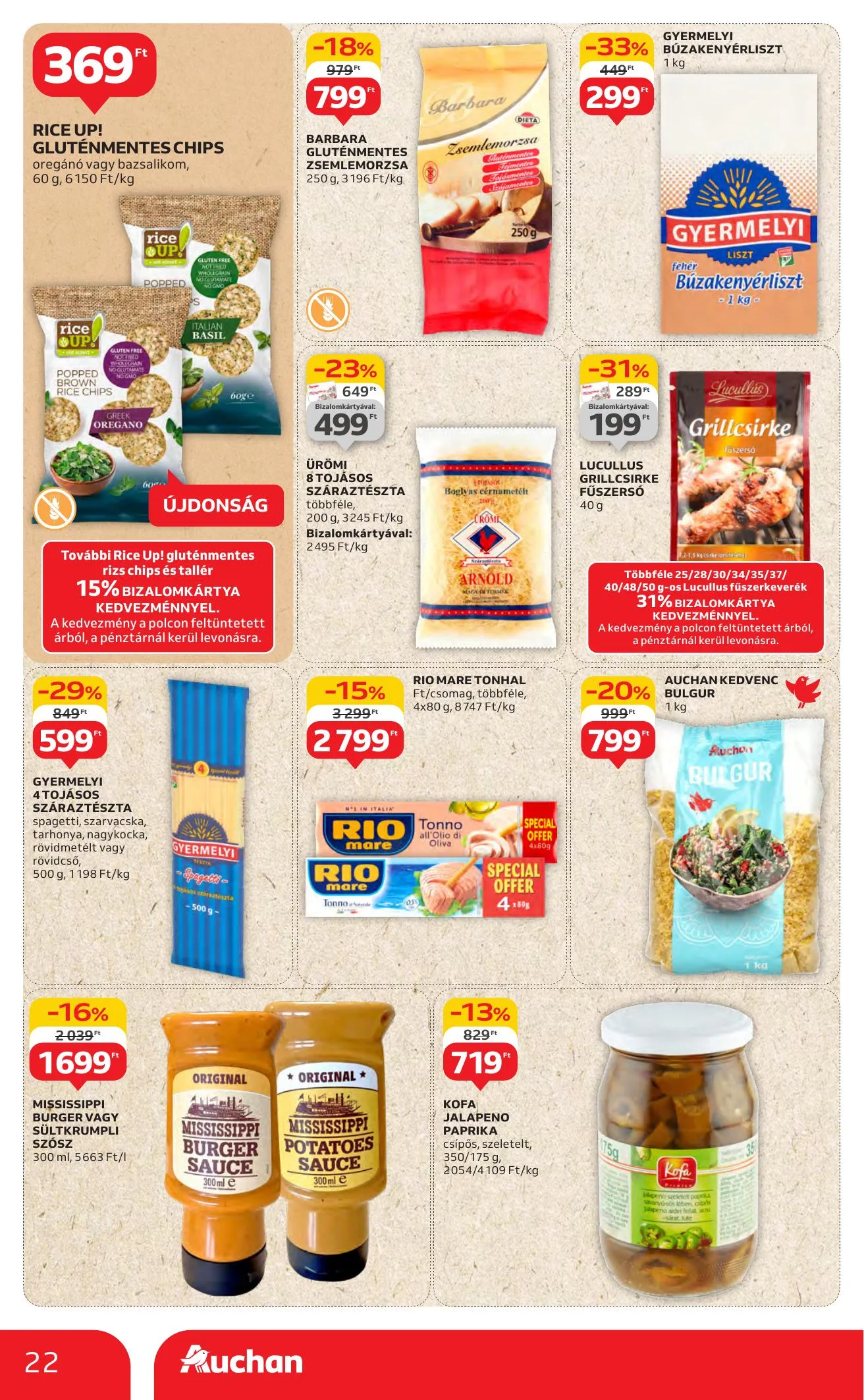 Auchan akciós újság Hipermarket 07.17–07.23 – 22. oldal