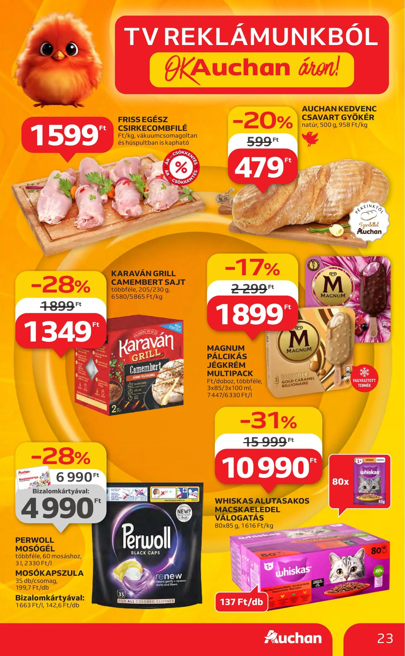 Auchan akciós újság Hipermarket 07.17–07.23 – 23. oldal
