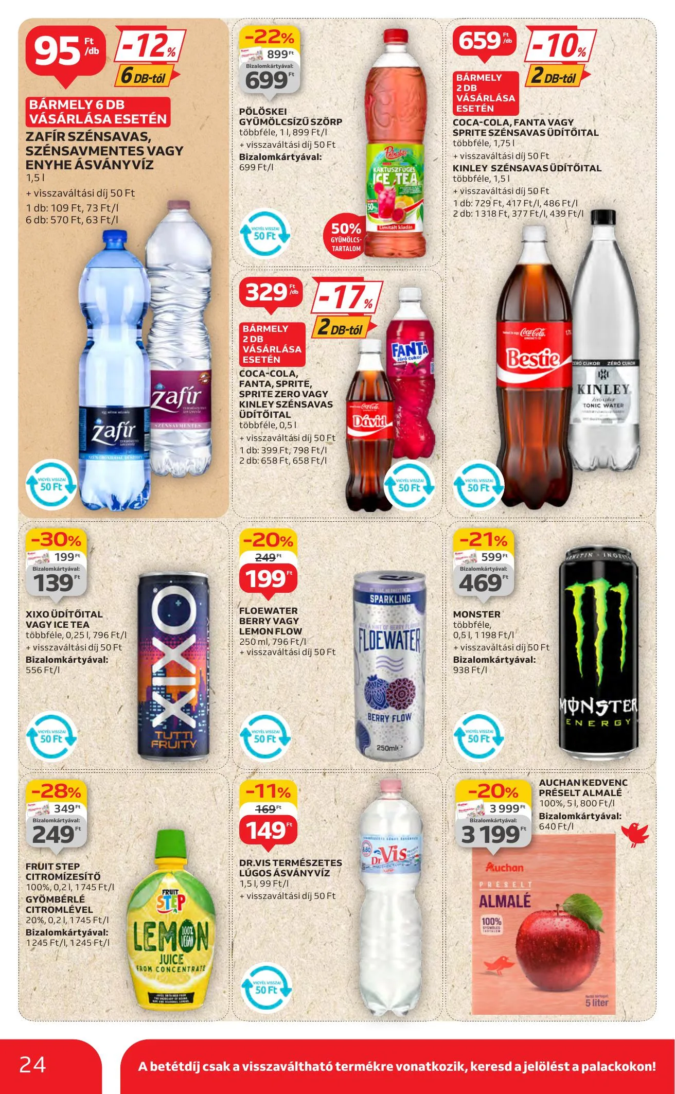 Auchan akciós újság Hipermarket 07.17–07.23 – 24. oldal