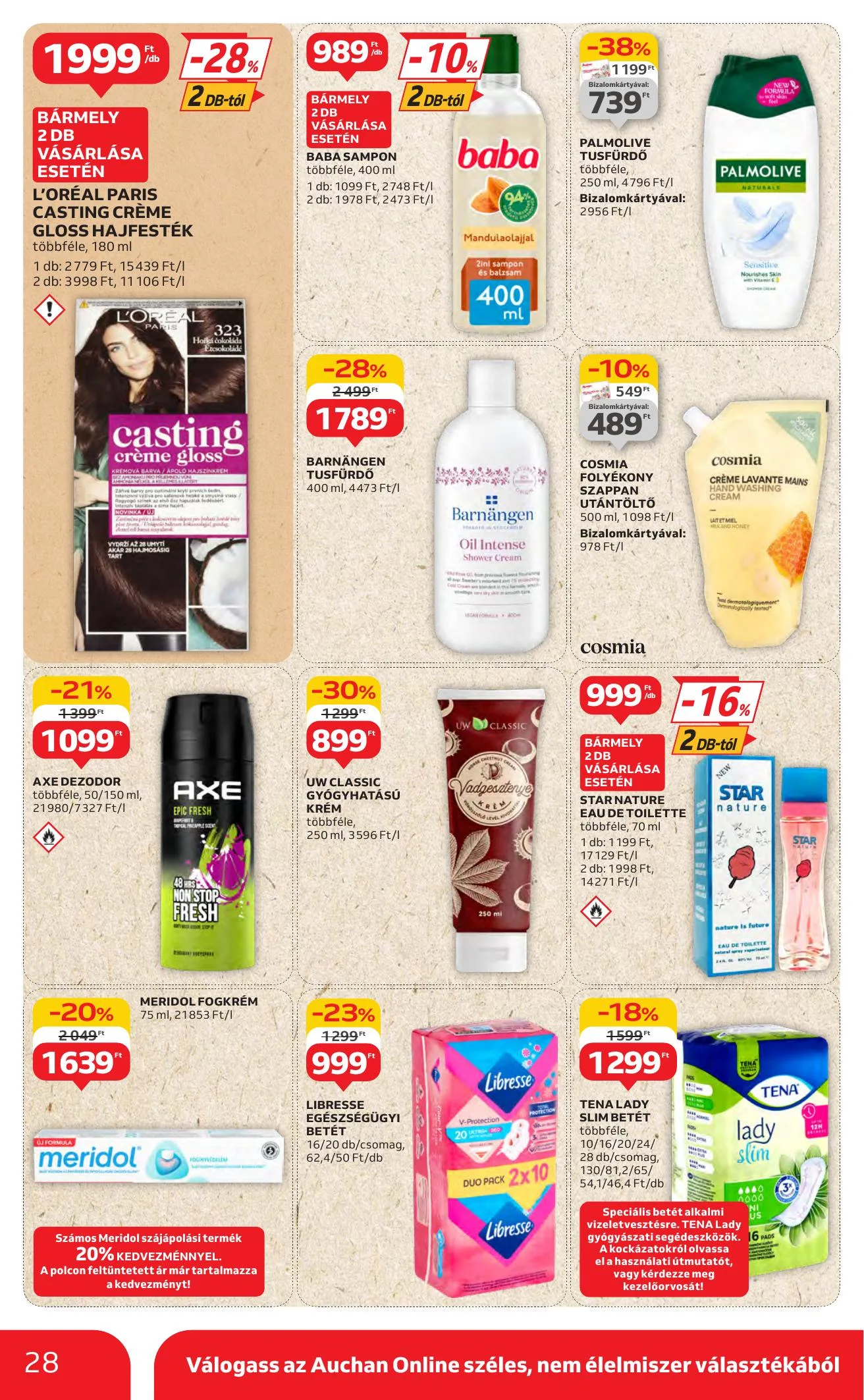 Auchan akciós újság Hipermarket 07.17–07.23 – 28. oldal