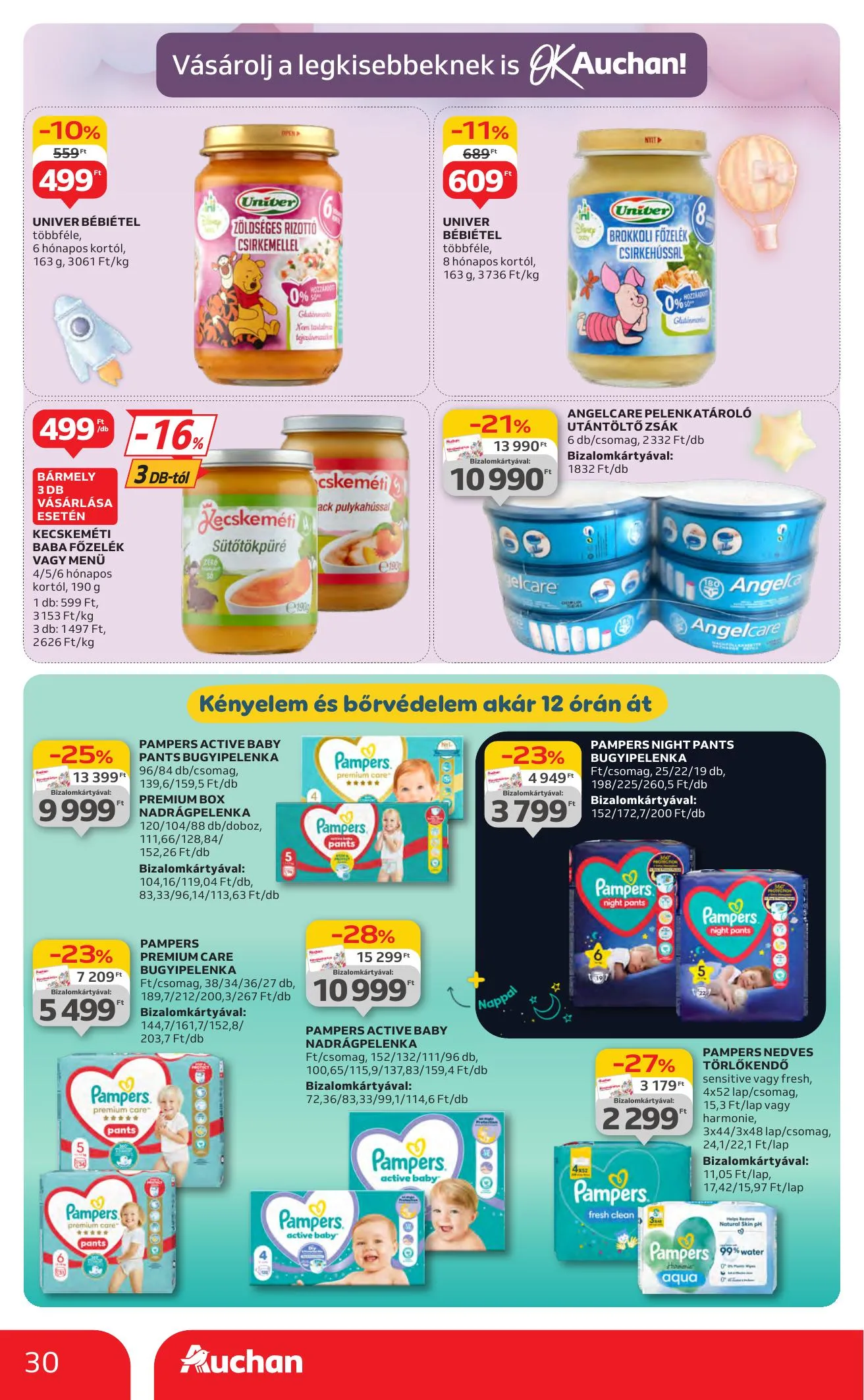 Auchan akciós újság Hipermarket 07.17–07.23 – 30. oldal