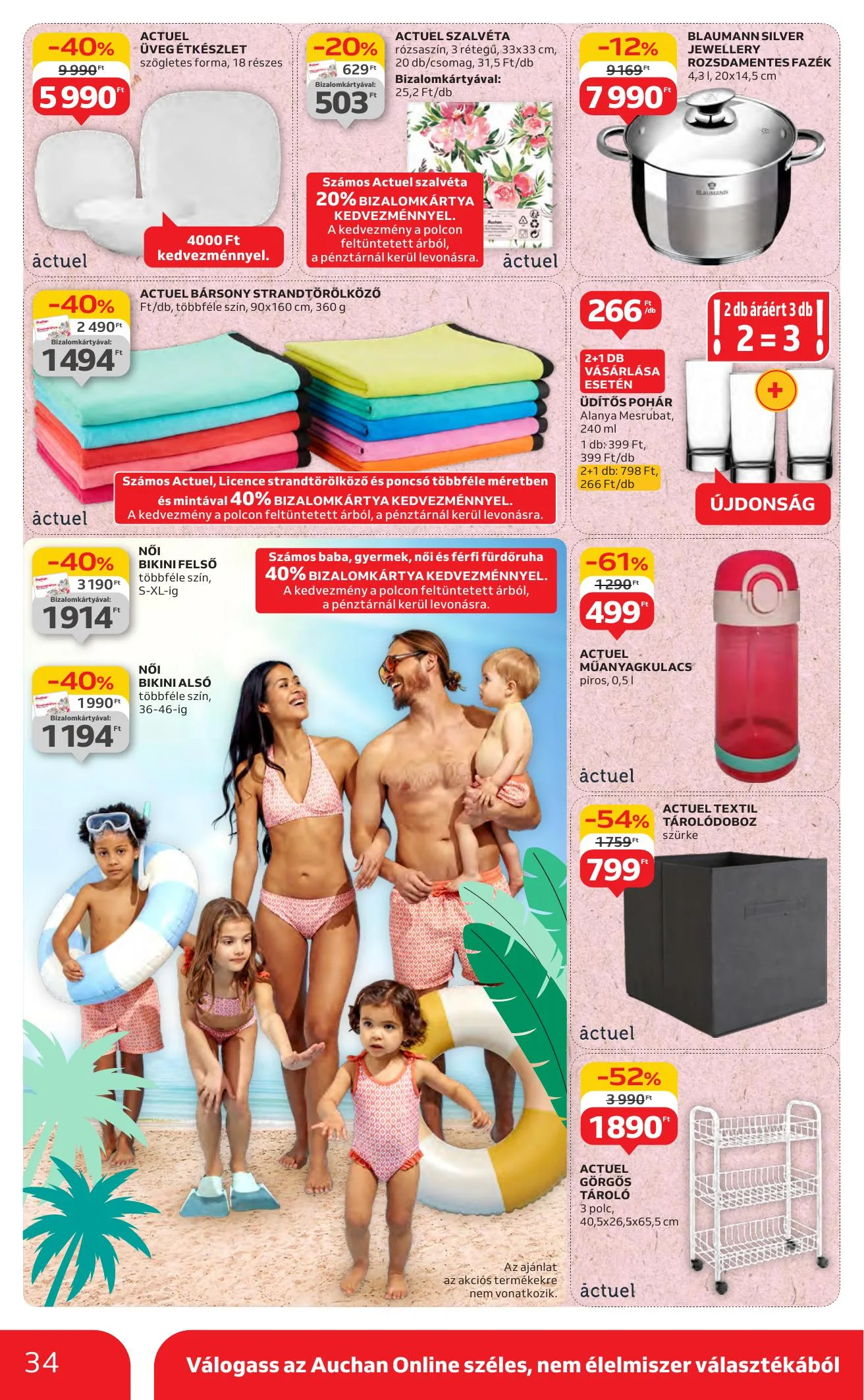 Auchan akciós újság Hipermarket 07.17–07.23 – 34. oldal