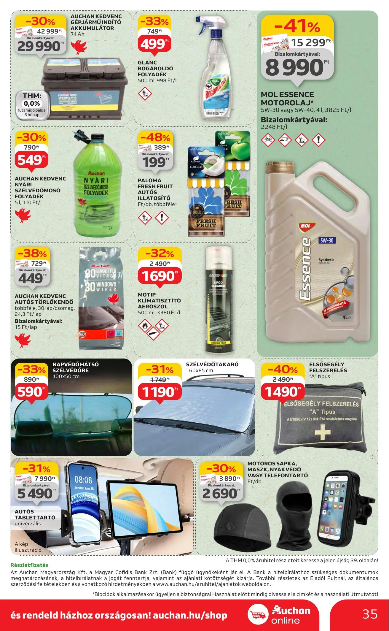 Auchan akciós újság Hipermarket 07.17–07.23 – 35. oldal