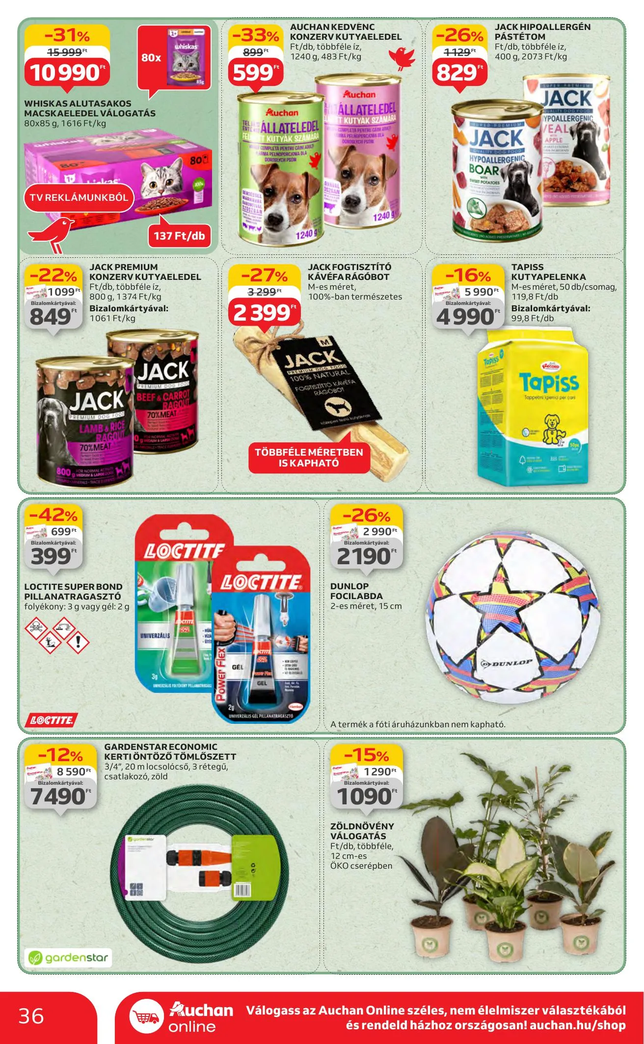 Auchan akciós újság Hipermarket 07.17–07.23 – 36. oldal