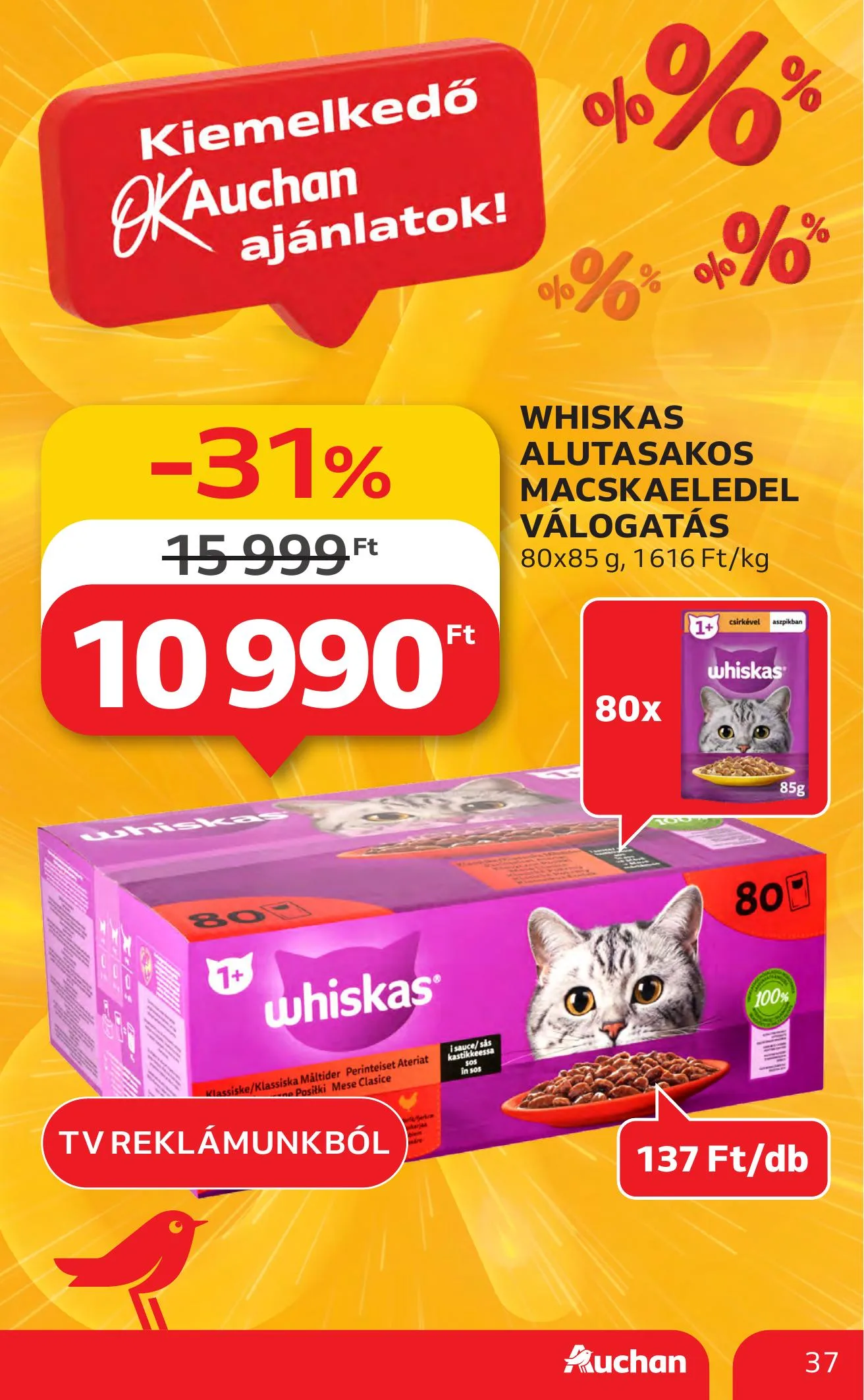 Auchan akciós újság Hipermarket 07.17–07.23 – 37. oldal