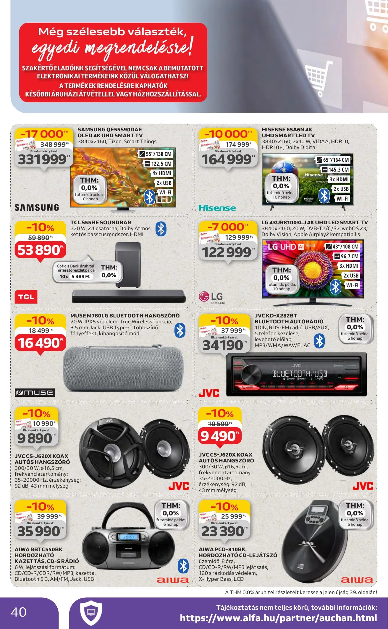 Auchan akciós újság Hipermarket 07.17–07.23 – 40. oldal