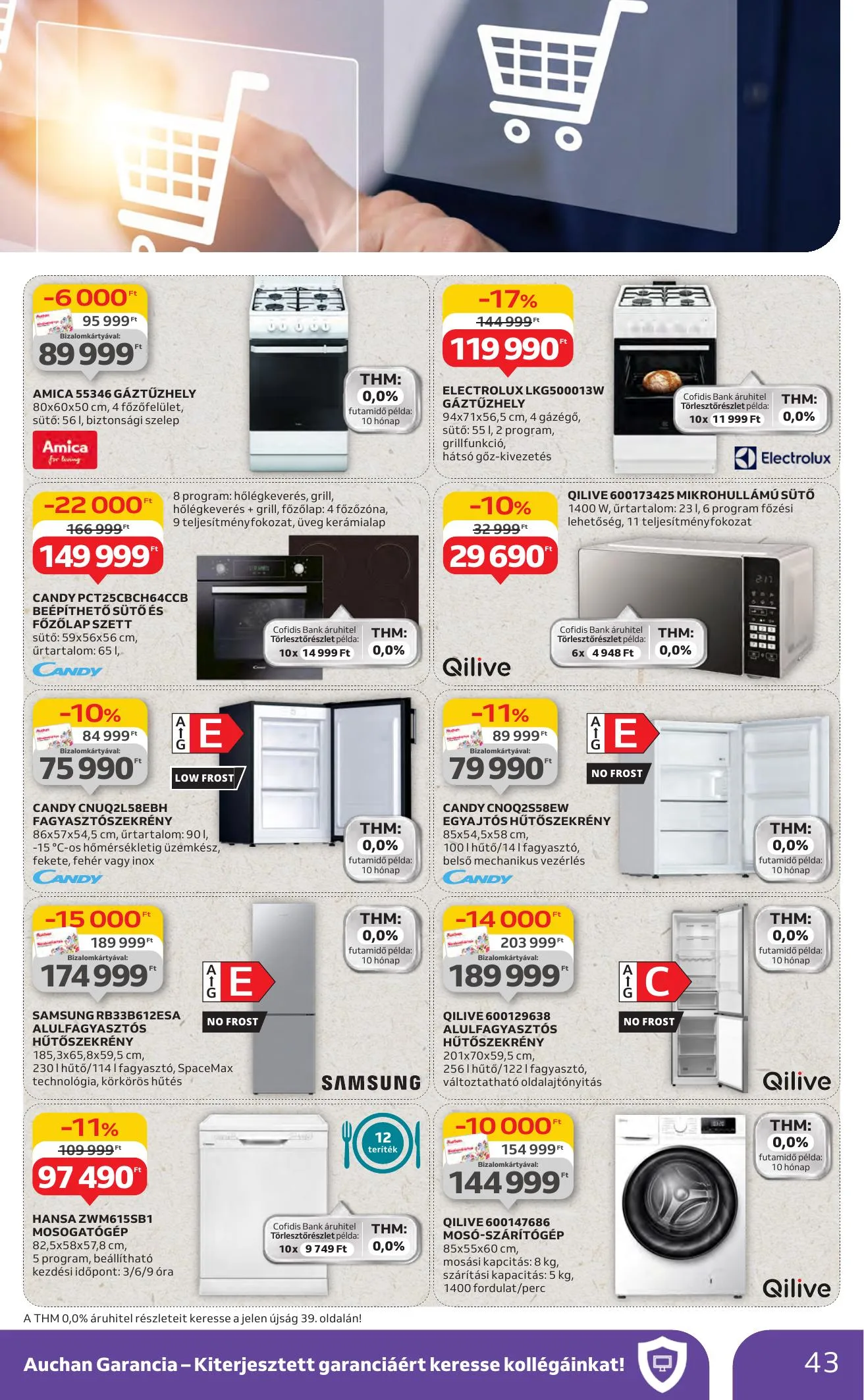 Auchan akciós újság Hipermarket 07.17–07.23 – 43. oldal