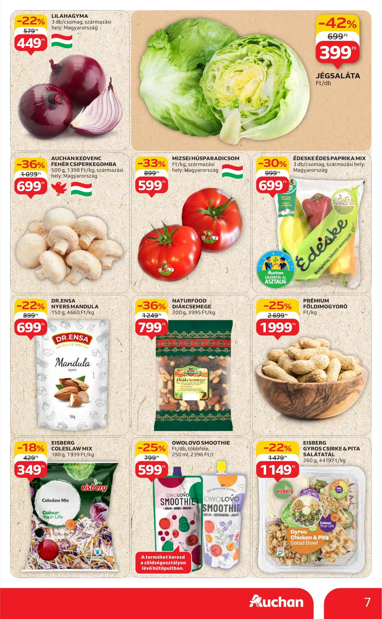 Auchan akciós újság Hipermarket 07.17–07.23 – 7. oldal