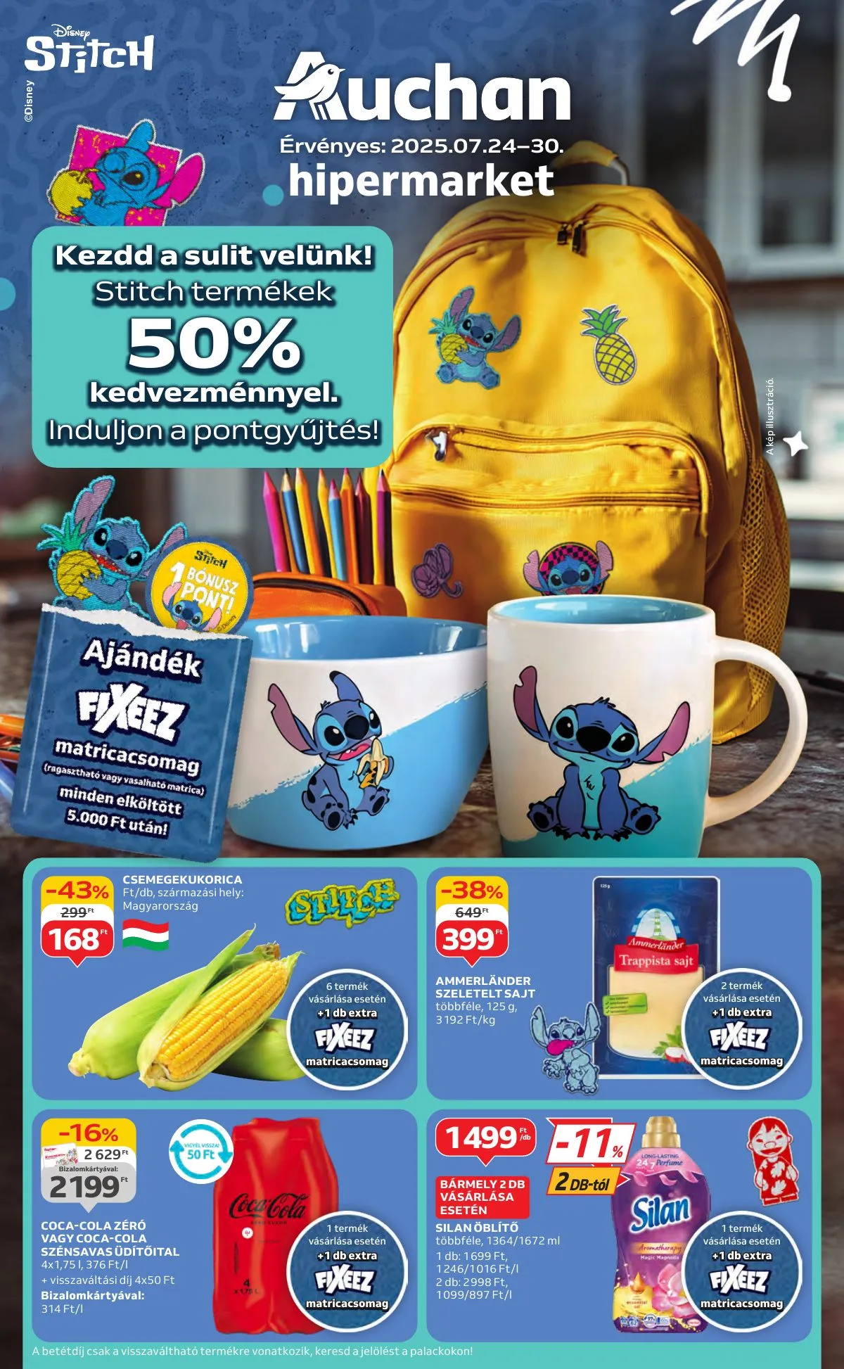Auchan akciós újság Hipermarket 07.24–07.30