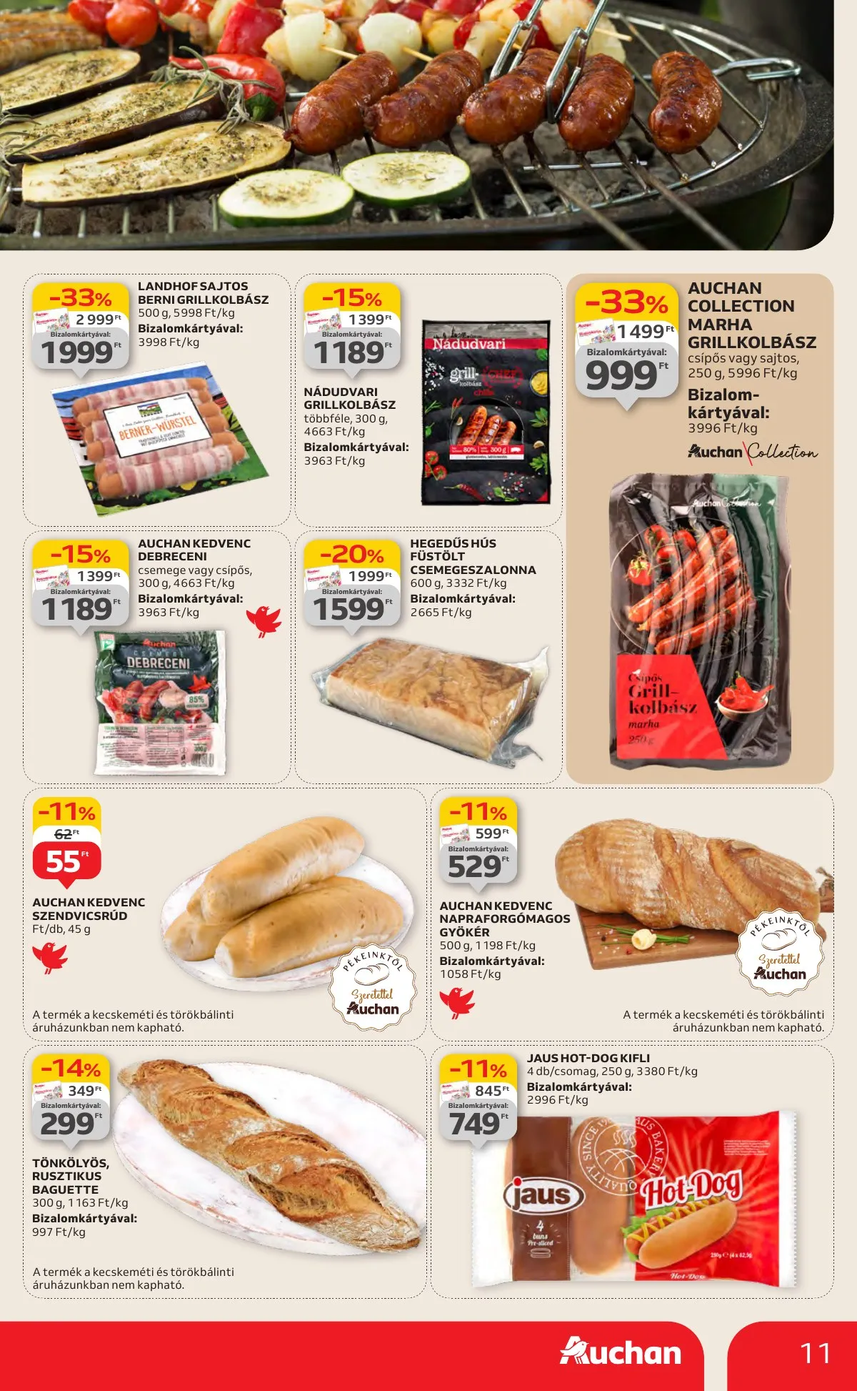 Auchan akciós újság Hipermarket 07.24–07.30 – 11. oldal