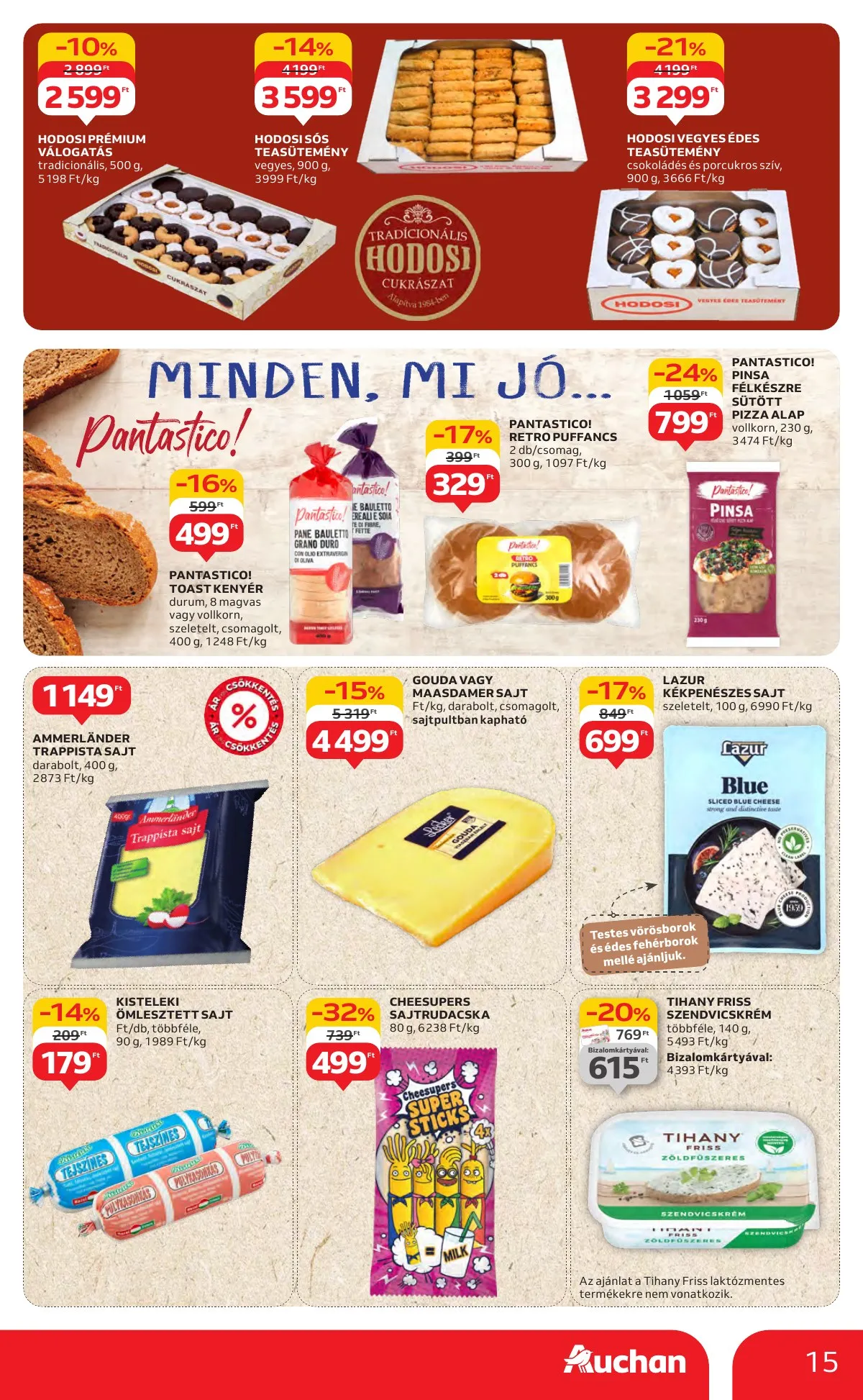Auchan akciós újság Hipermarket 07.24–07.30 – 15. oldal