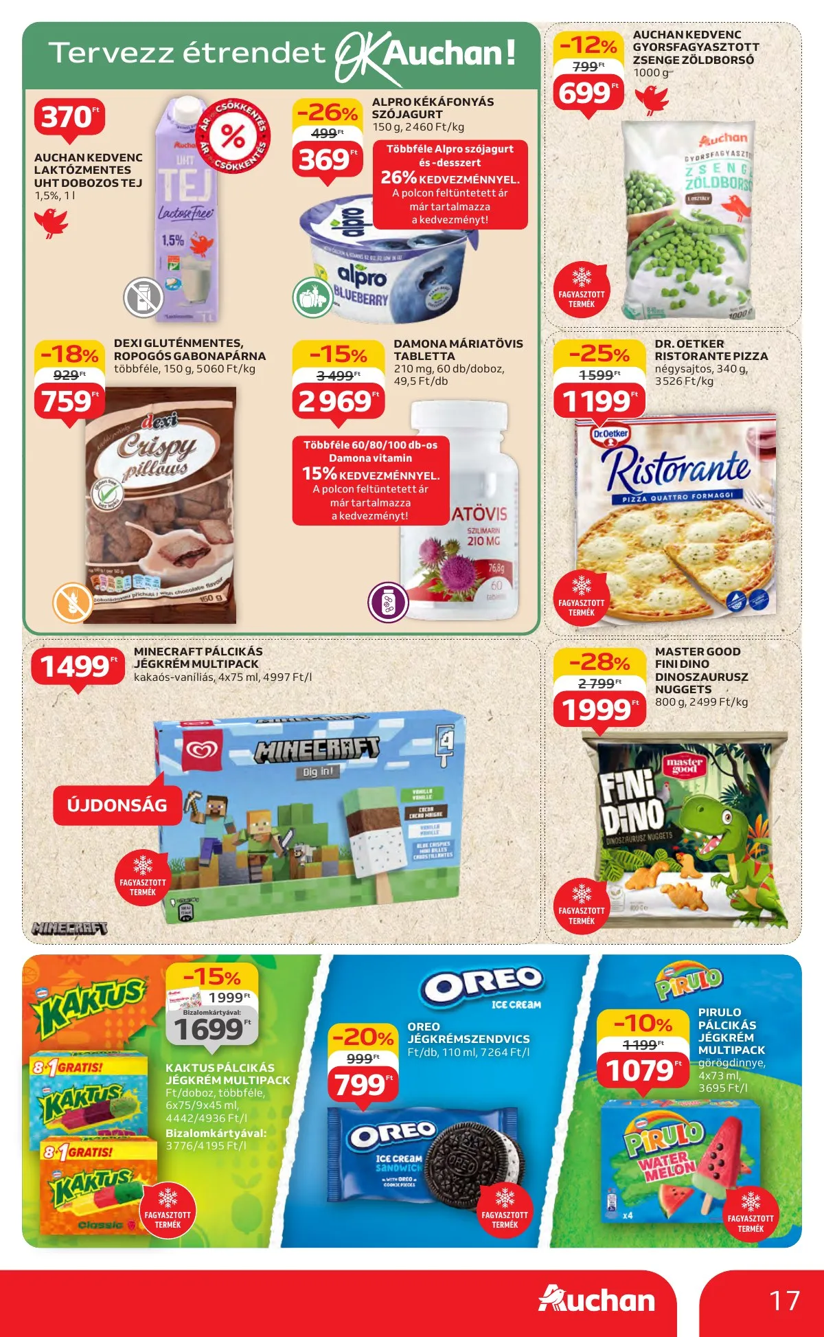 Auchan akciós újság Hipermarket 07.24–07.30 – 17. oldal