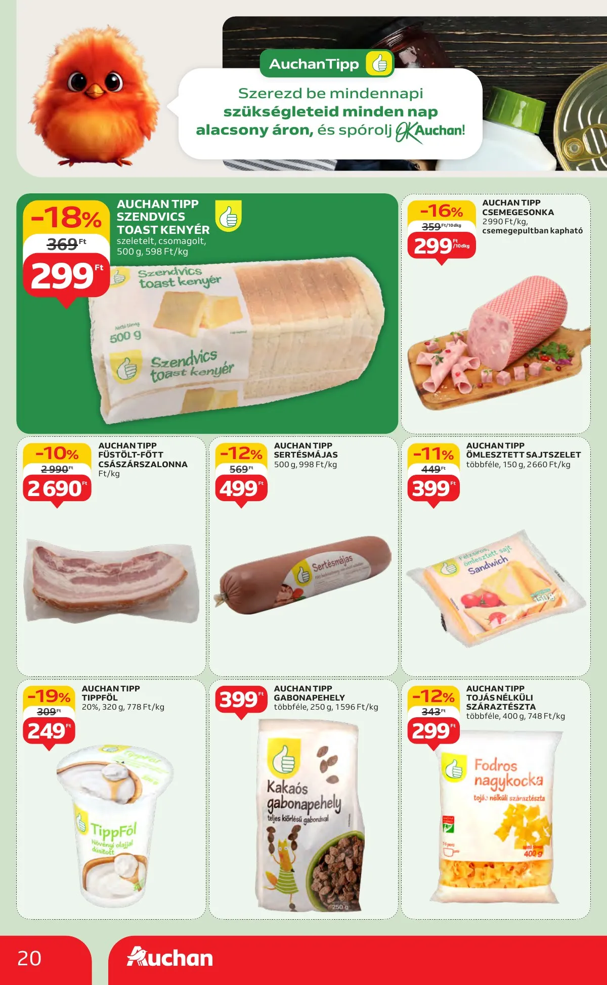 Auchan akciós újság Hipermarket 07.24–07.30 – 20. oldal