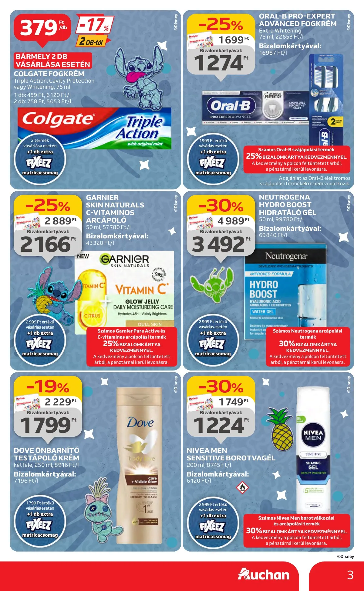 Auchan akciós újság Hipermarket 07.24–07.30 – 3. oldal
