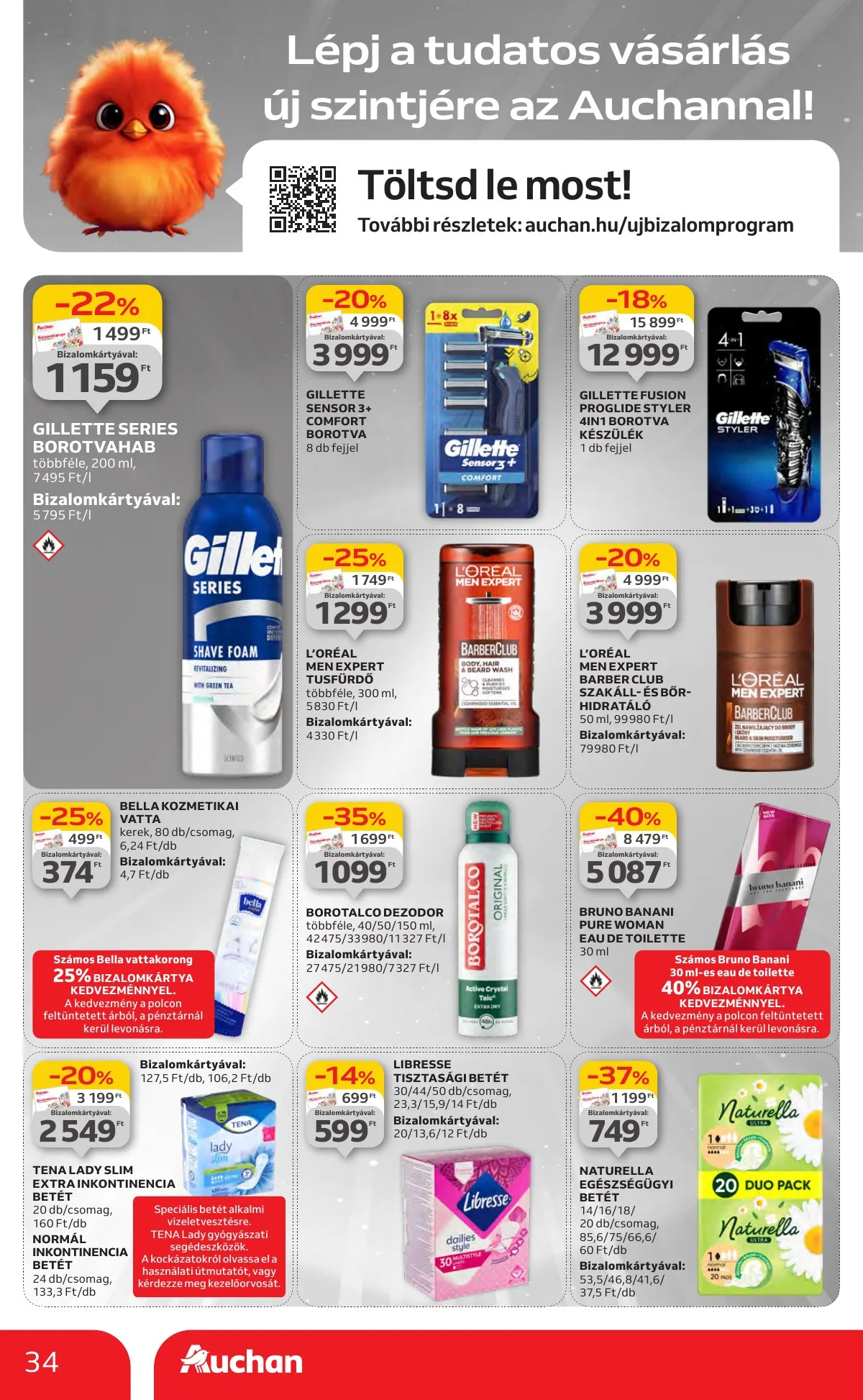 Auchan akciós újság Hipermarket 07.24–07.30 – 34. oldal