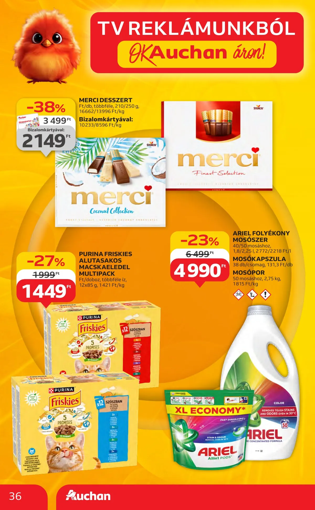 Auchan akciós újság Hipermarket 07.24–07.30 – 36. oldal
