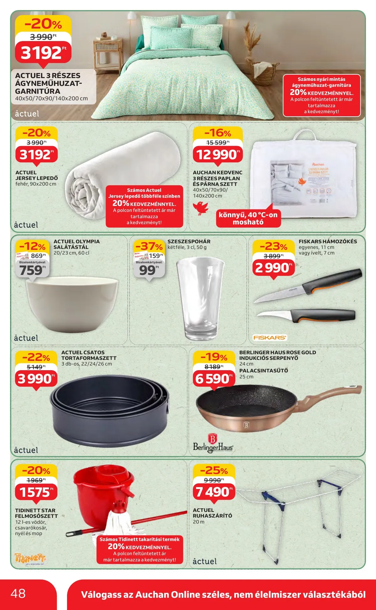 Auchan akciós újság Hipermarket 07.24–07.30 – 48. oldal