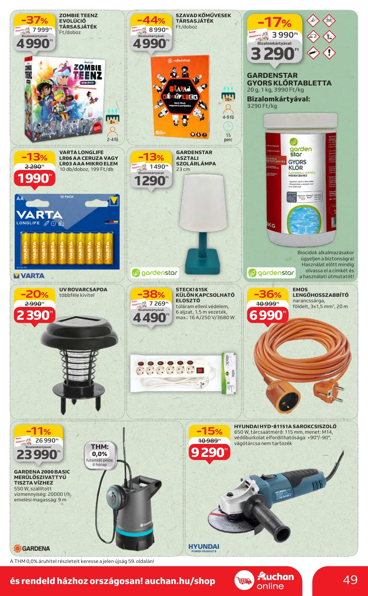 Auchan akciós újság Hipermarket 07.24–07.30 – 49. oldal